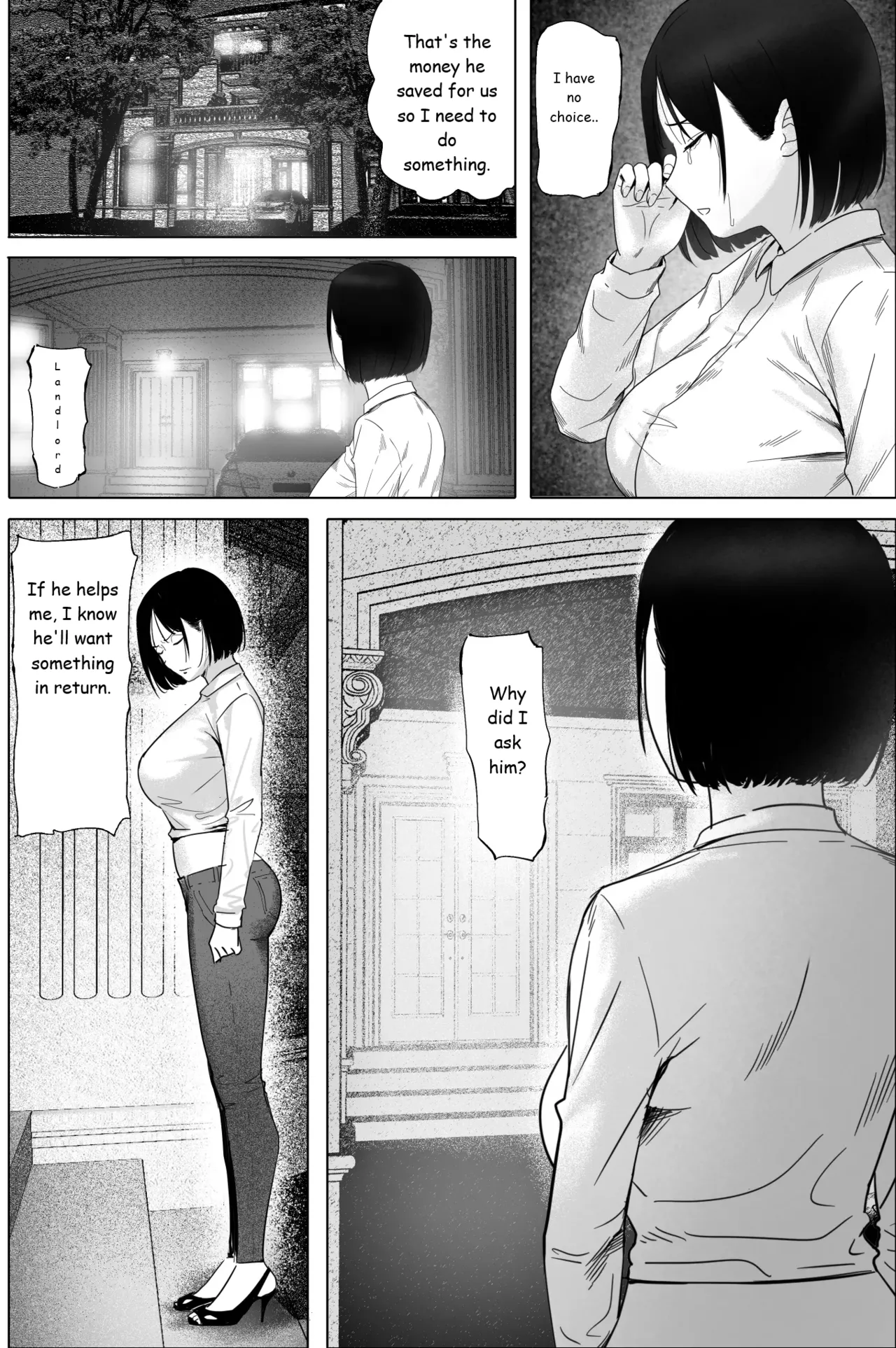 Sakkin Zuke no Hitozuma -Kimura Mina to Kimodebu Oyaji no Ooya- 1 & 2 Chapter 1 - page 8