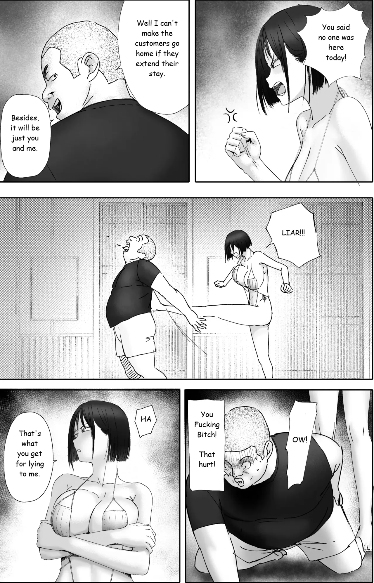 Sakkin Zuke no Hitozuma -Kimura Mina to Kimodebu Oyaji no Ooya- 1 & 2 Chapter 1 - page 90