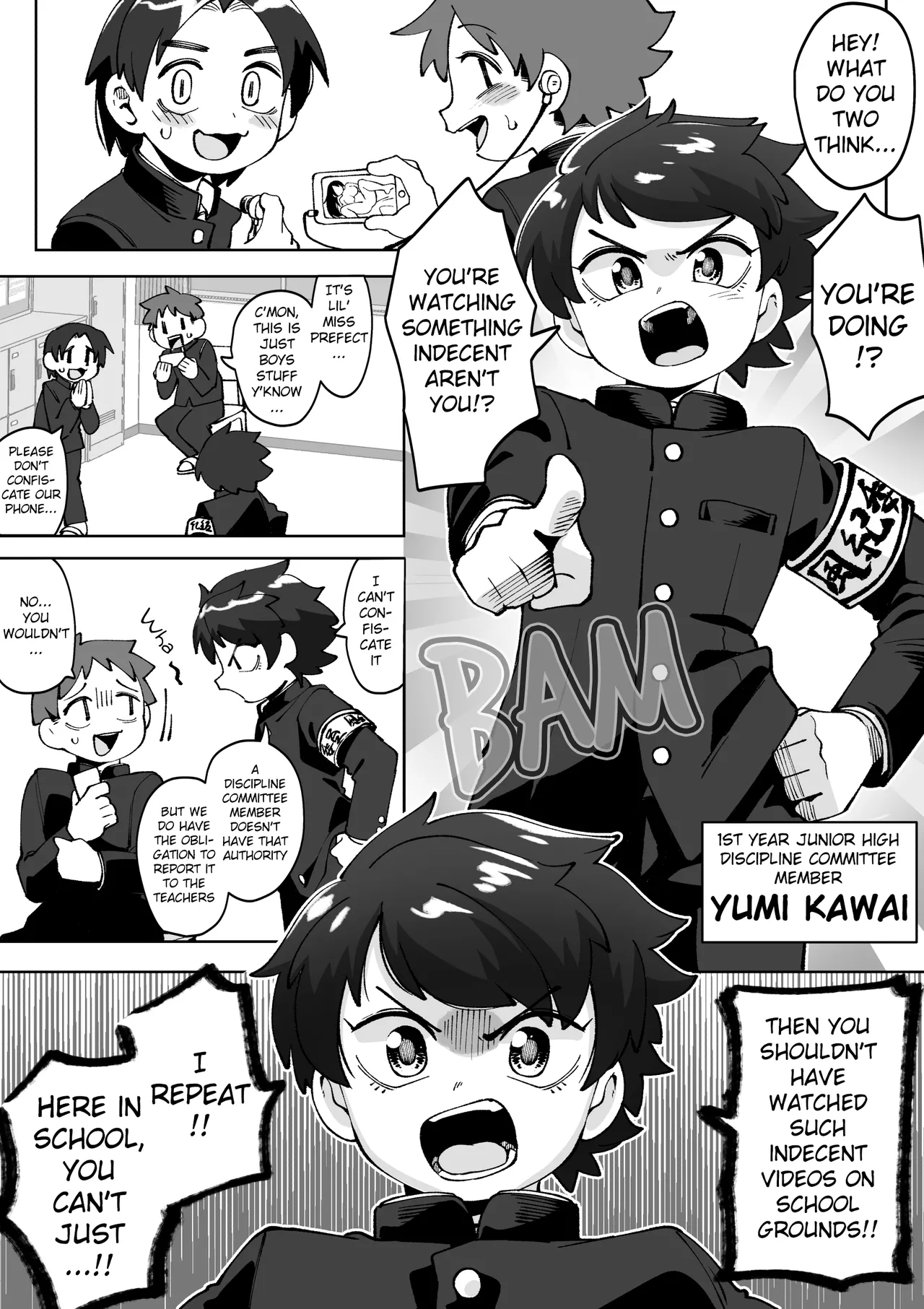 Put That Indecent Thing Away!! Chapter 1 - page 1