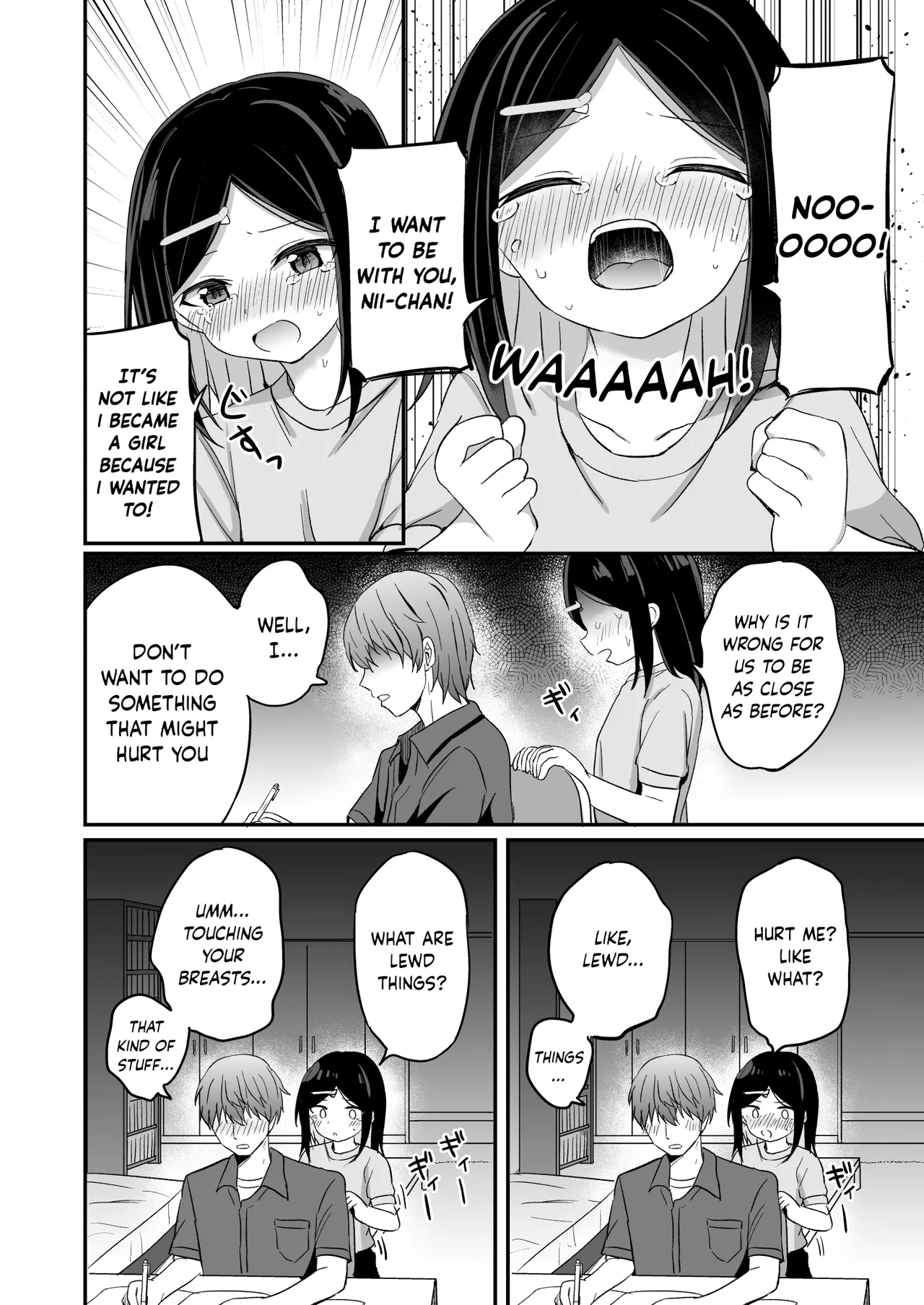 Giri no Otouto ga TS shita noni Kyorikan ga Kawaranakute Yabai!? Chapter 1 - page 5