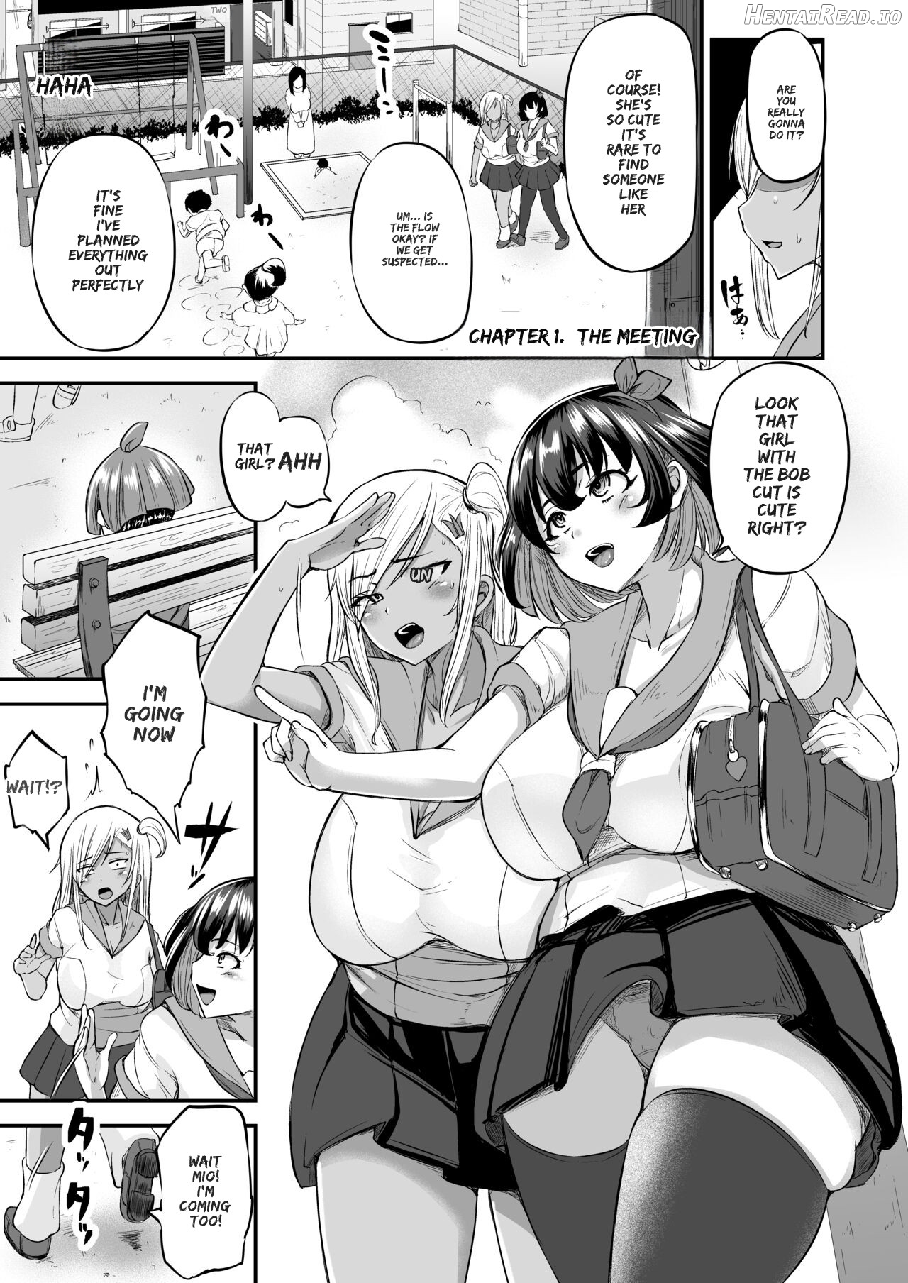 Kawaii Shota-kun Itadakimaasu Dosukebe JK Futari no Noukou Nuru Jupo Ecchi Chapter 1 - page 4
