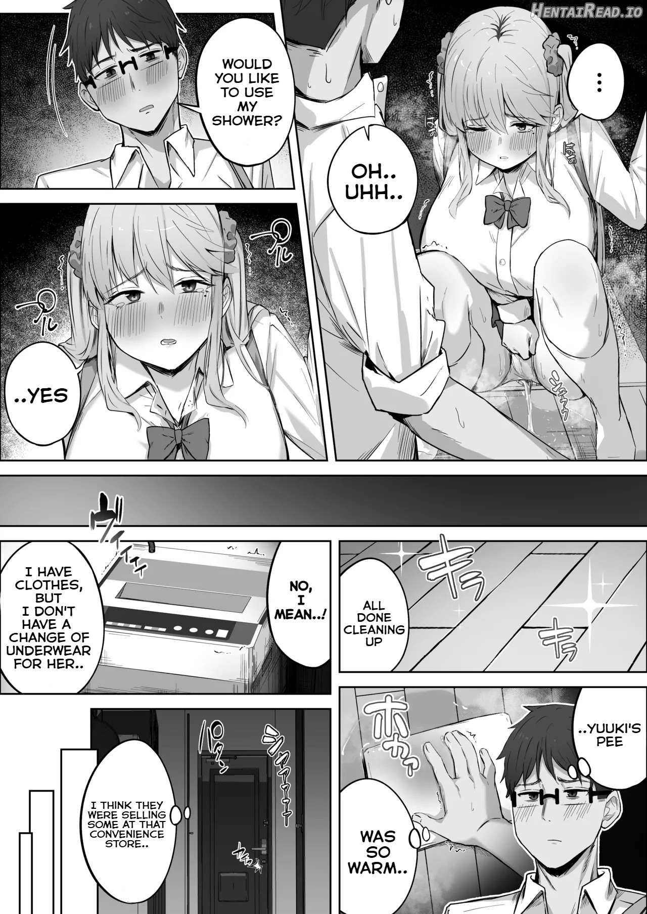 Class de Ninki no Gal wa Omorashi to Kanbotsu Chikubi ga Complex Datta Chapter 1 - page 11