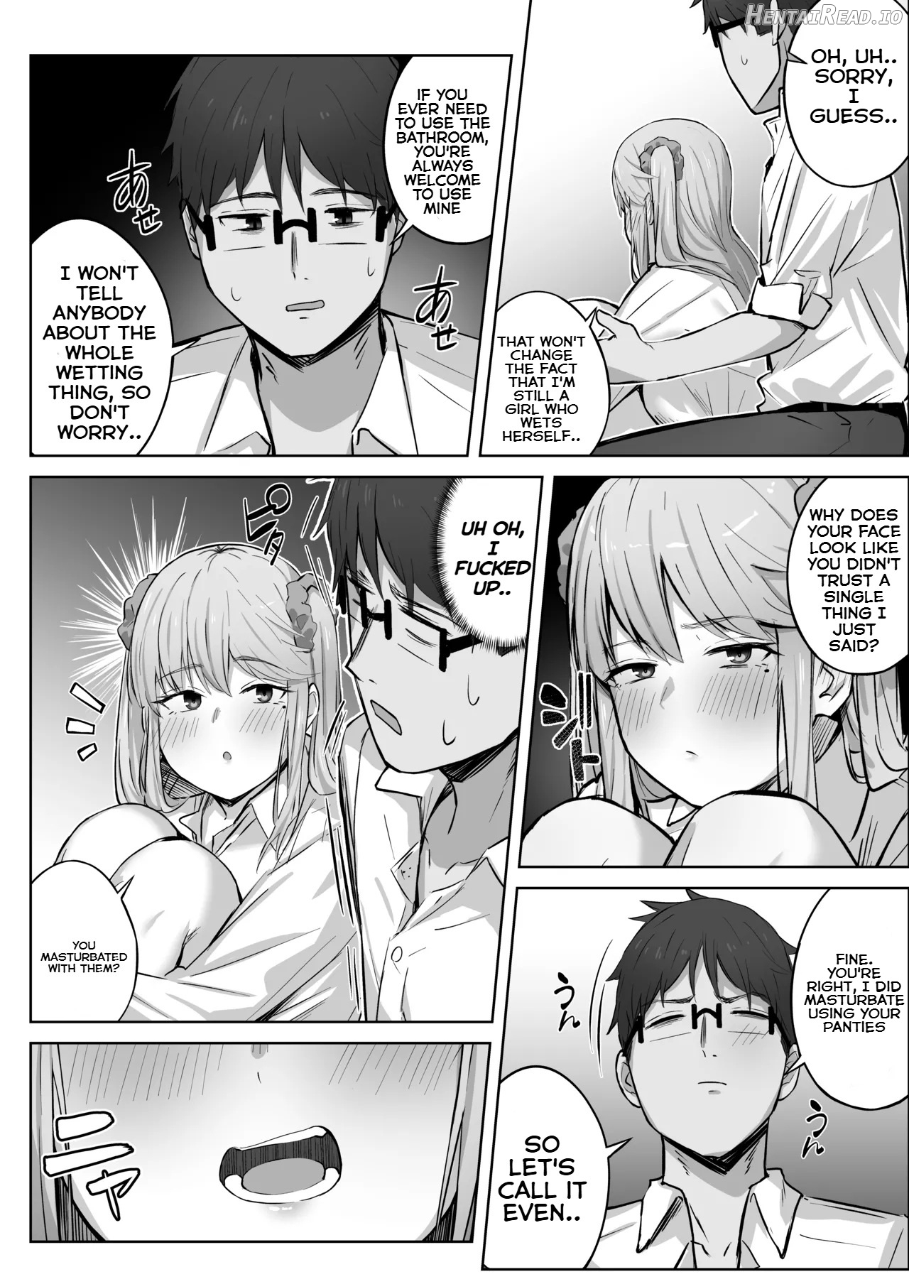 Class de Ninki no Gal wa Omorashi to Kanbotsu Chikubi ga Complex Datta Chapter 1 - page 22