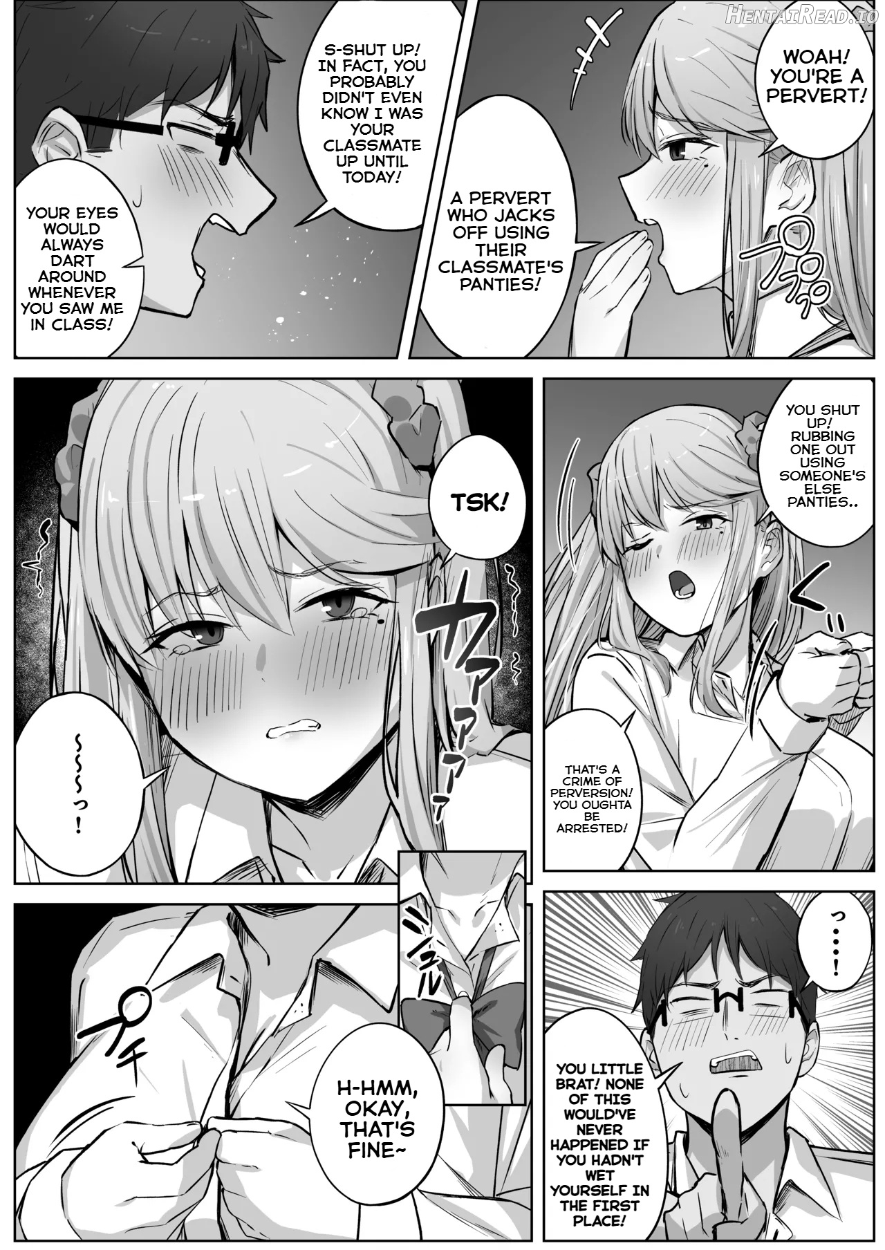 Class de Ninki no Gal wa Omorashi to Kanbotsu Chikubi ga Complex Datta Chapter 1 - page 23