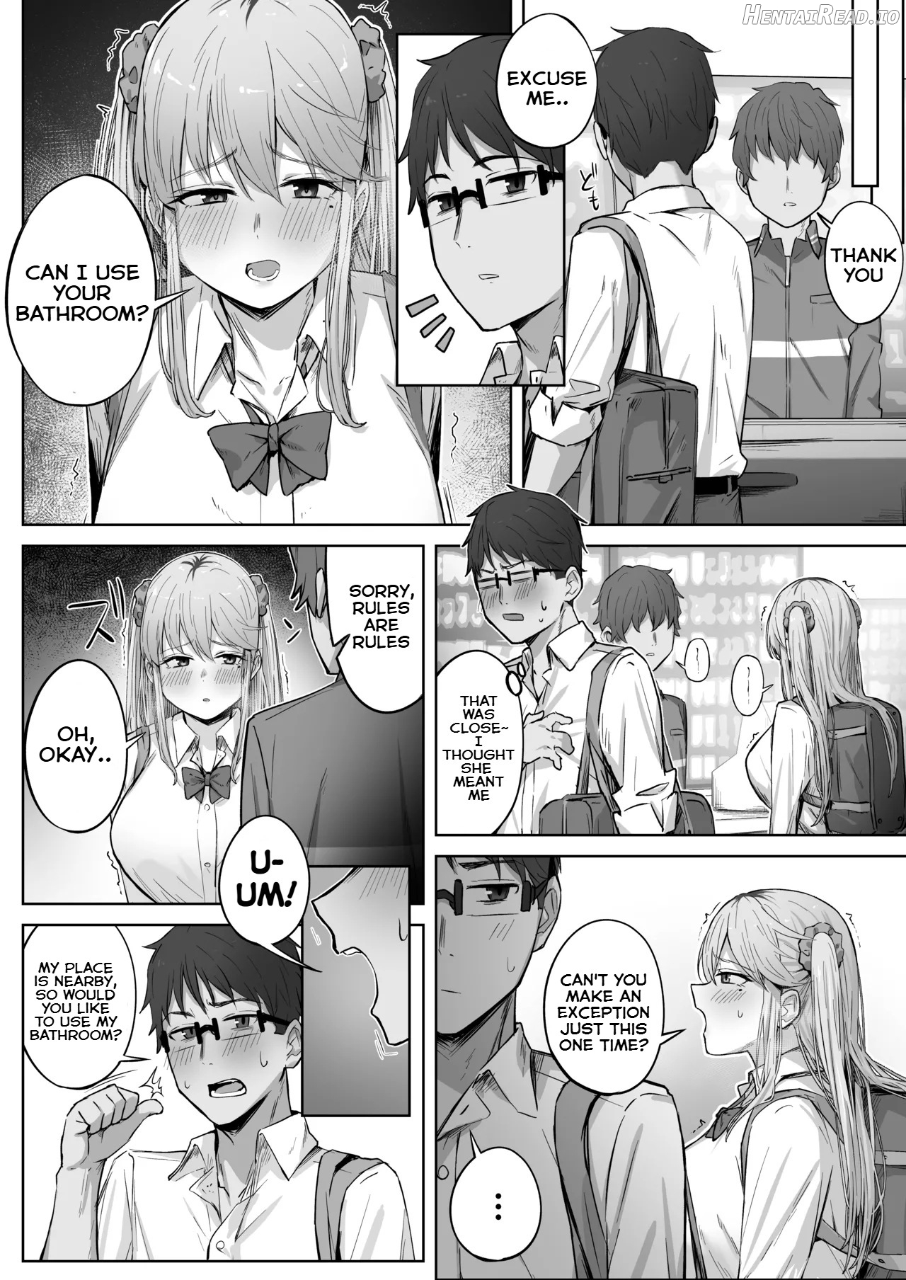 Class de Ninki no Gal wa Omorashi to Kanbotsu Chikubi ga Complex Datta Chapter 1 - page 6