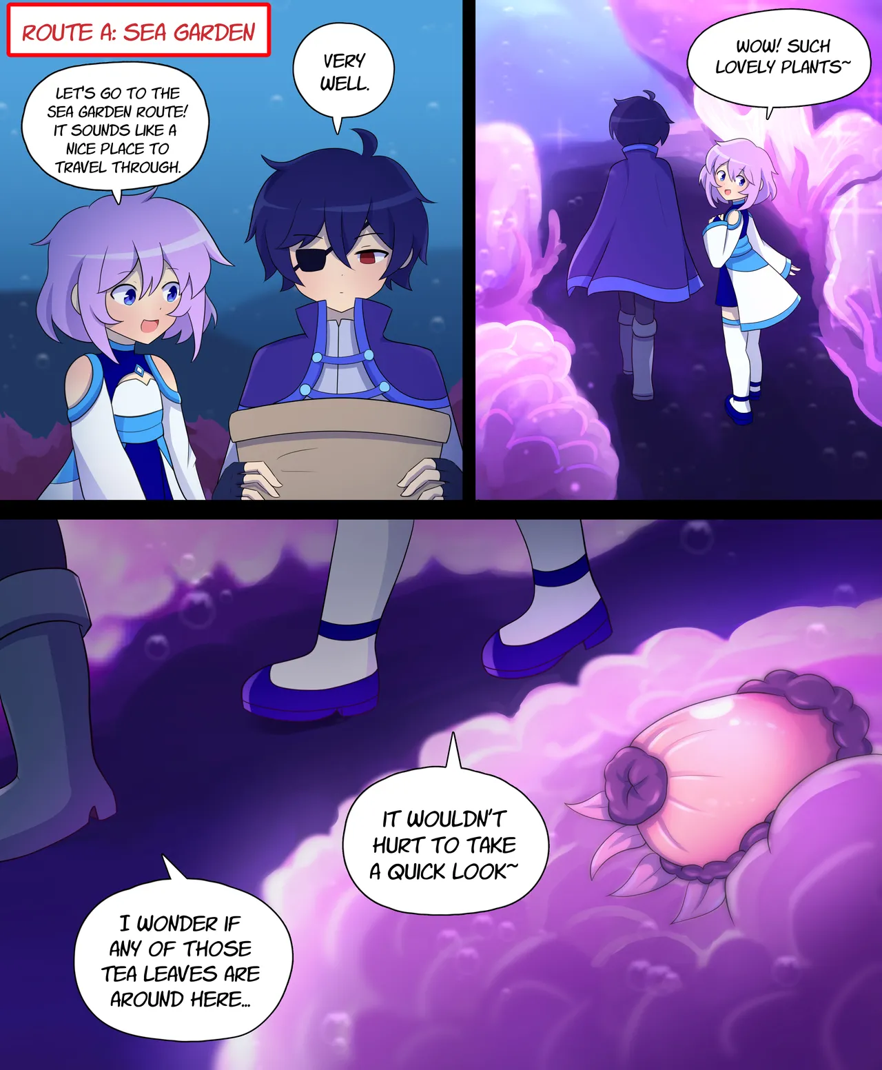 Seraph Ascent Chapter 1 With Route A : SEA GARDEN Chapter 1 - page 11
