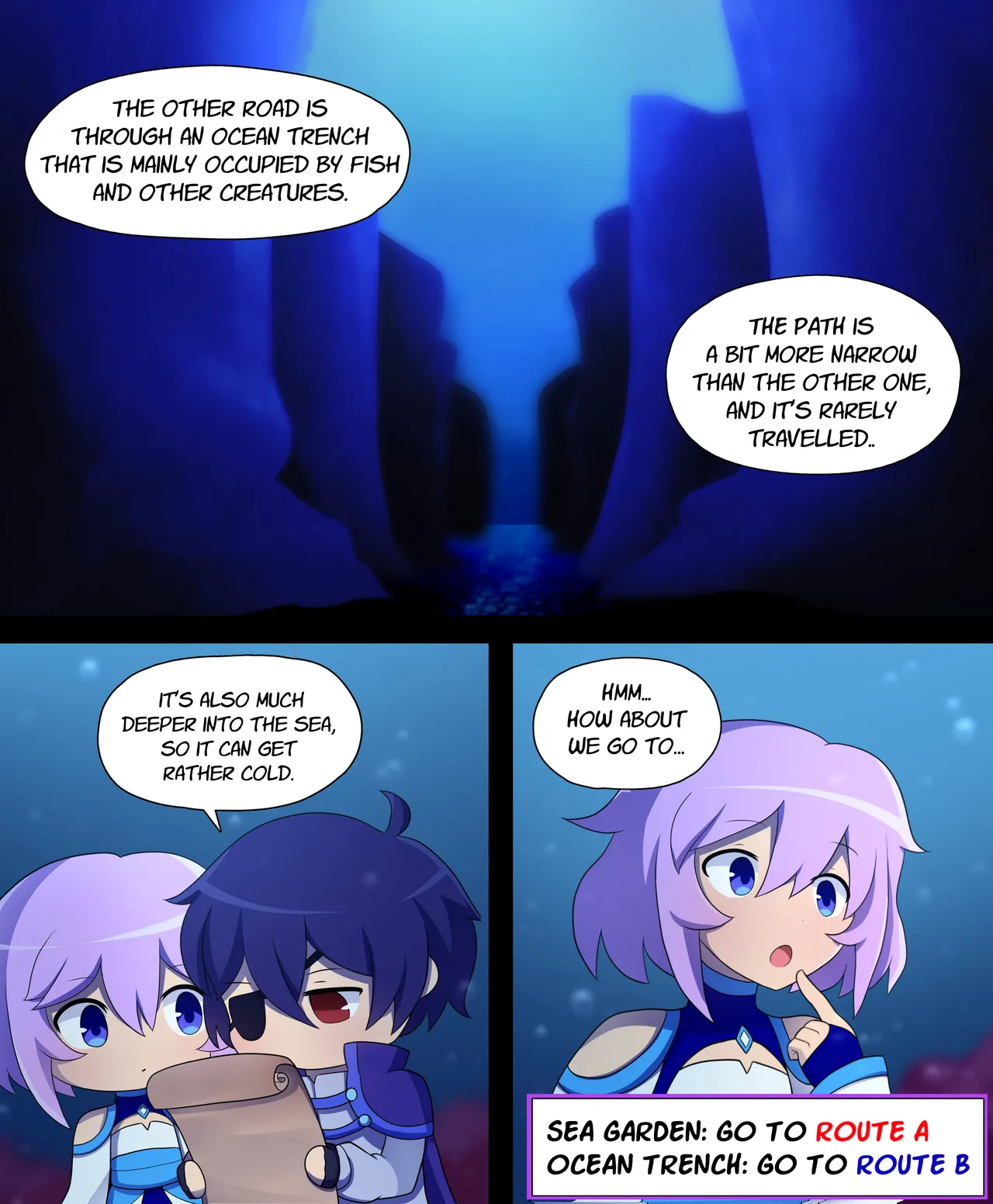Seraph Ascent Chapter 1 With Route A : SEA GARDEN Chapter 1.1 - page 10