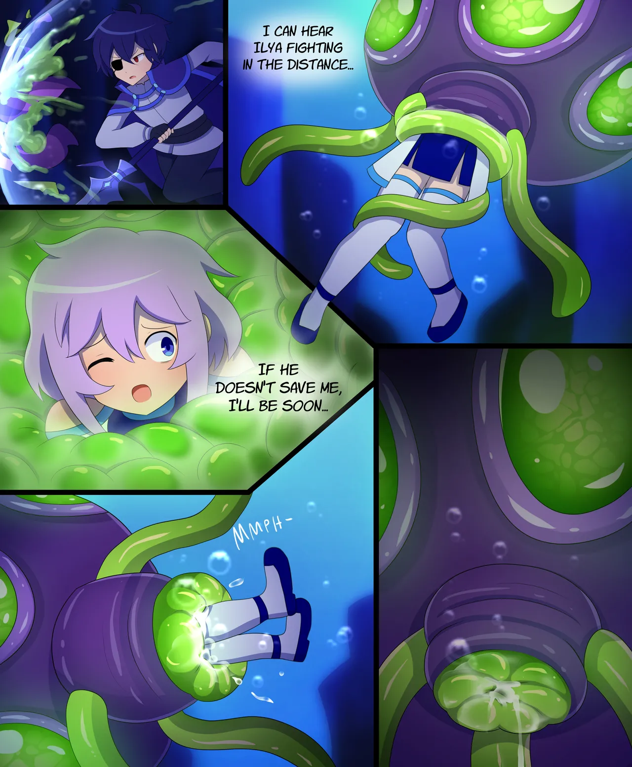 Seraph Ascent Chapter 1 With Route A : SEA GARDEN Chapter 1.1 - page 14