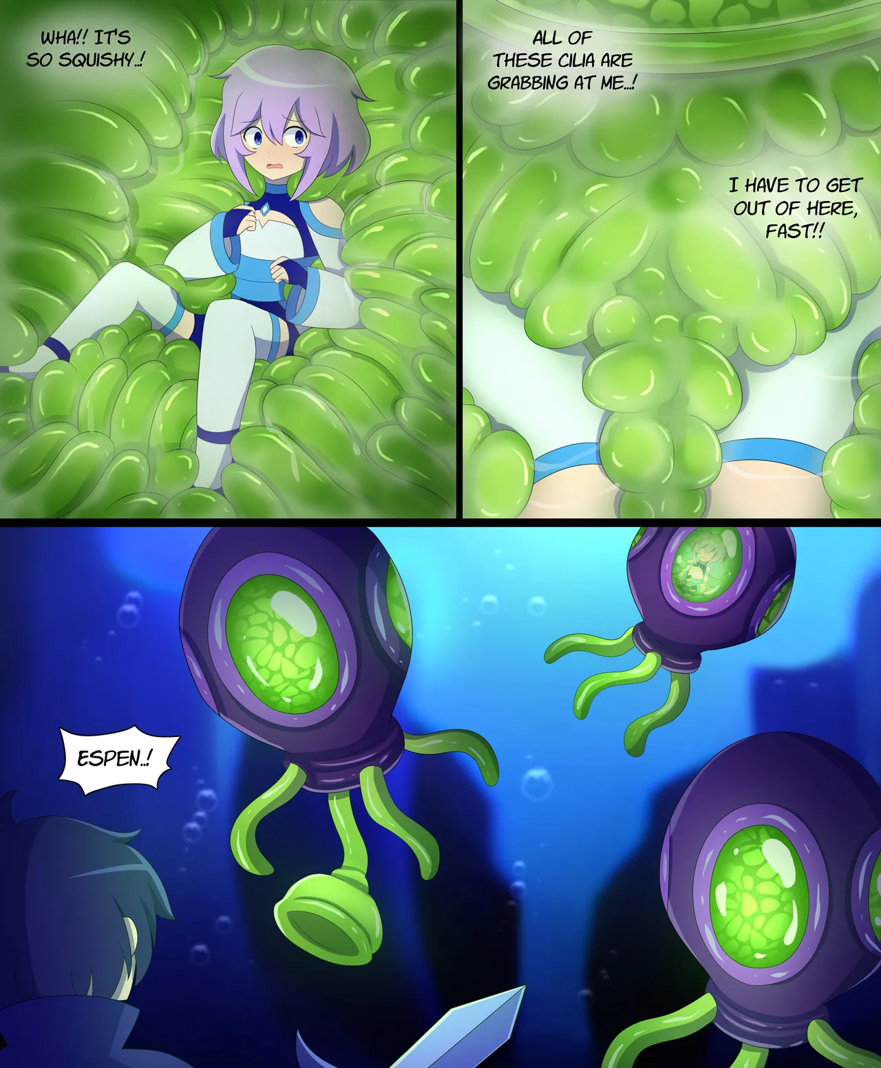 Seraph Ascent Chapter 1 With Route A : SEA GARDEN Chapter 1.1 - page 15