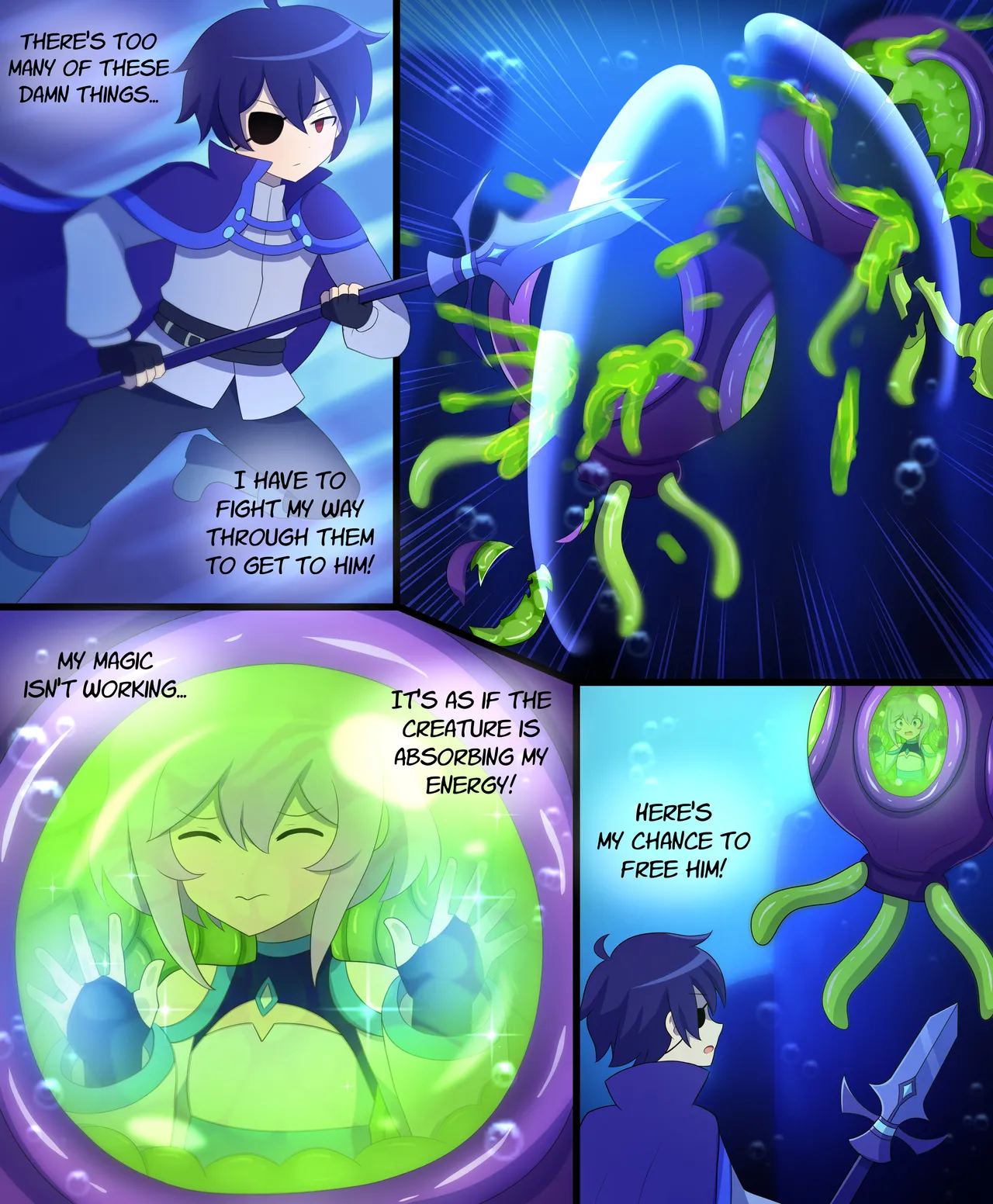 Seraph Ascent Chapter 1 With Route A : SEA GARDEN Chapter 1.1 - page 16