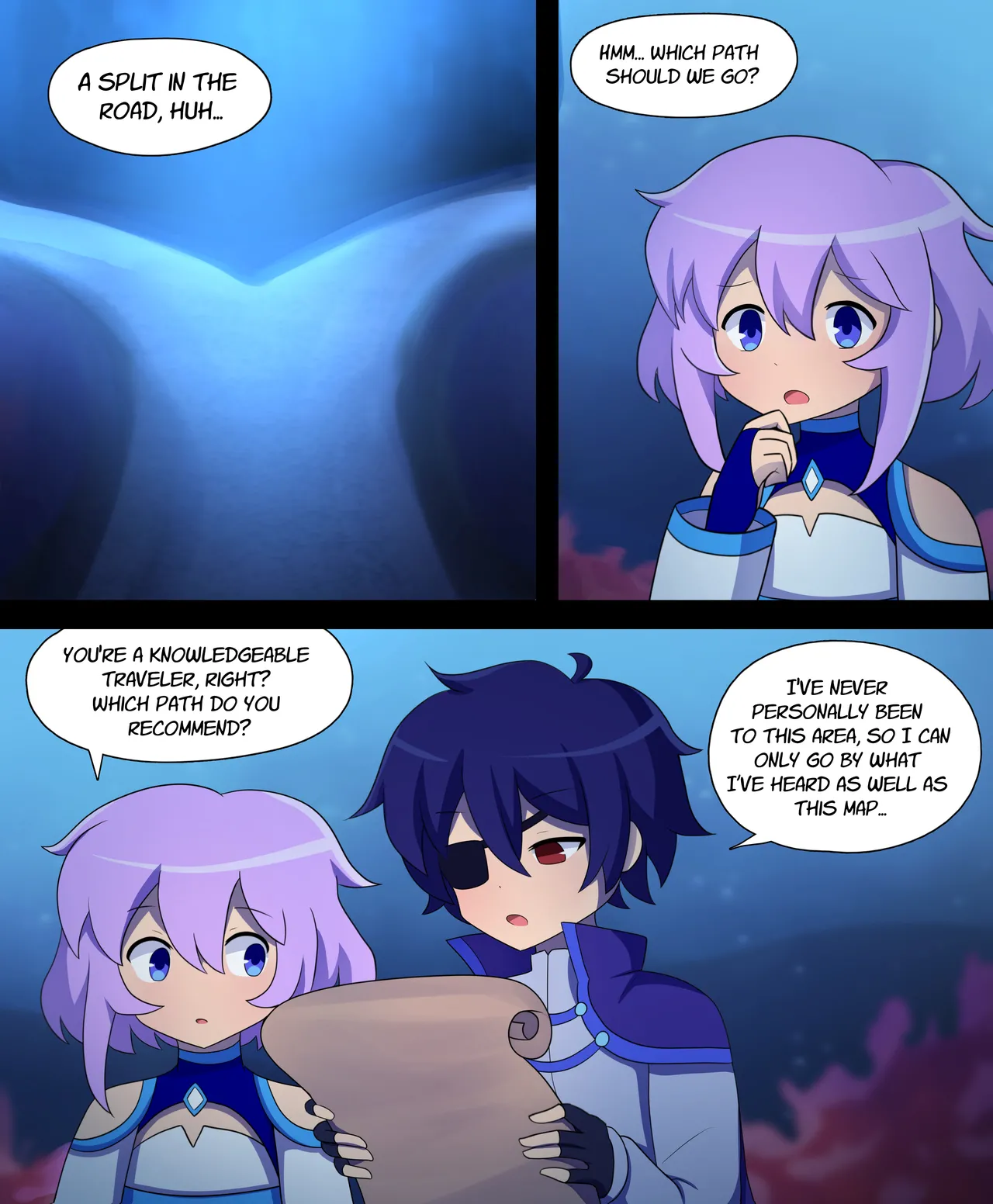 Seraph Ascent Chapter 1 With Route A : SEA GARDEN Chapter 1.1 - page 8