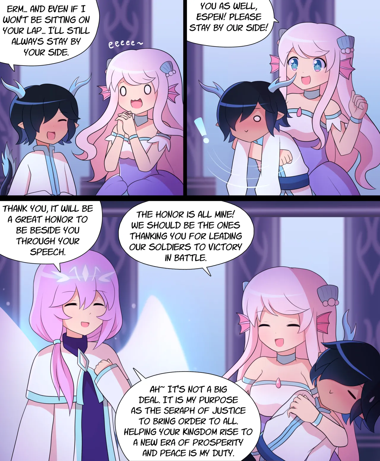 Seraph Ascent Chapter 1 With Route A : SEA GARDEN Chapter 2 - page 12