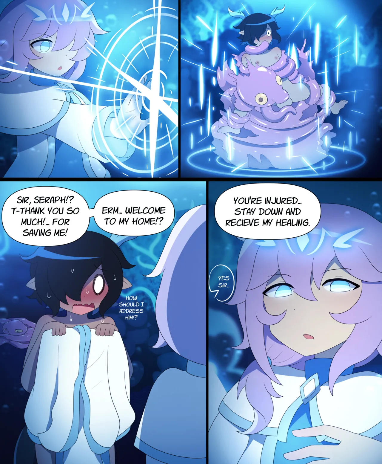 Seraph Ascent Chapter 1 With Route A : SEA GARDEN Chapter 3.1 - page 10