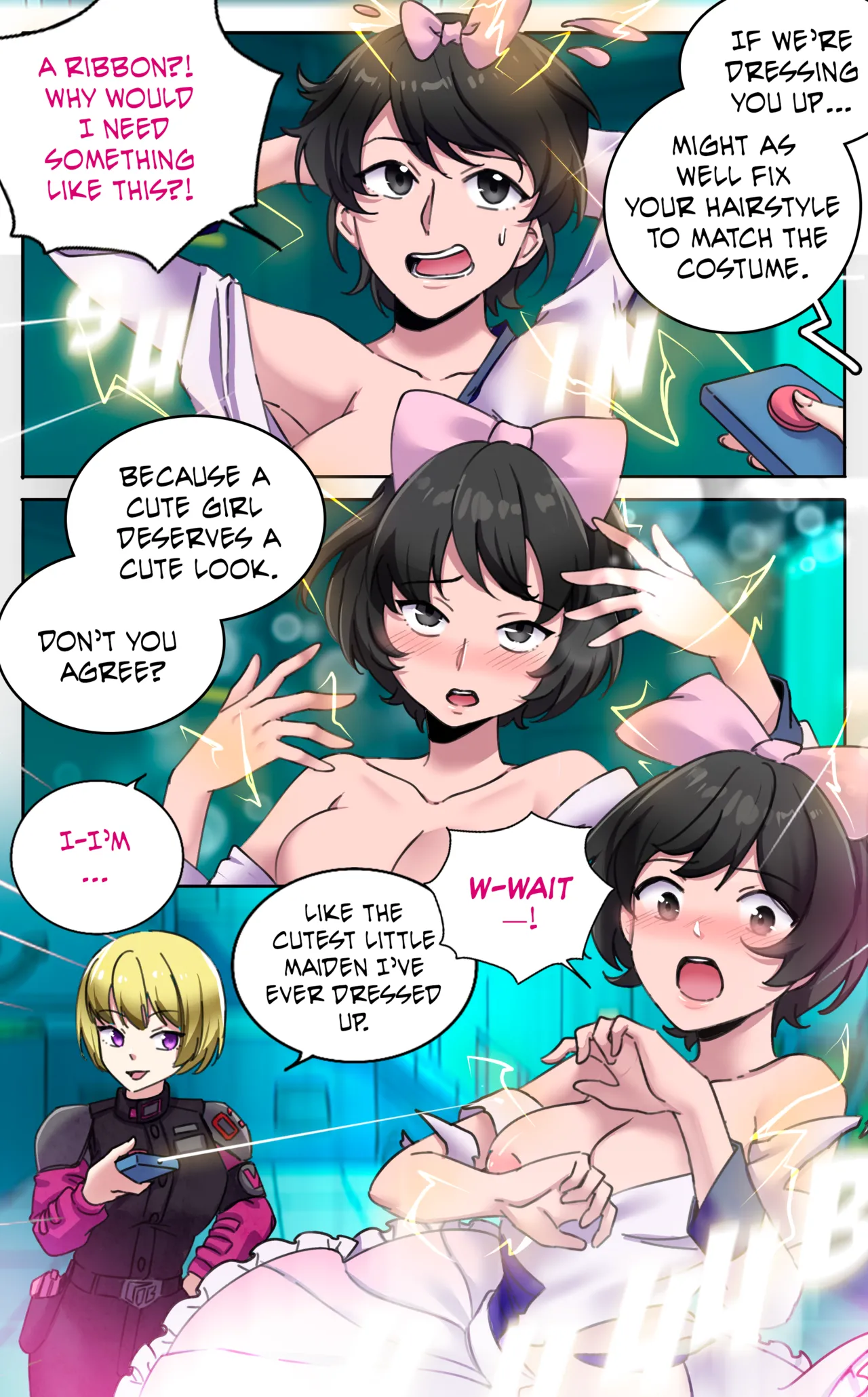 Female Clothing Vaporization of Shame Chapter 1 - page 11