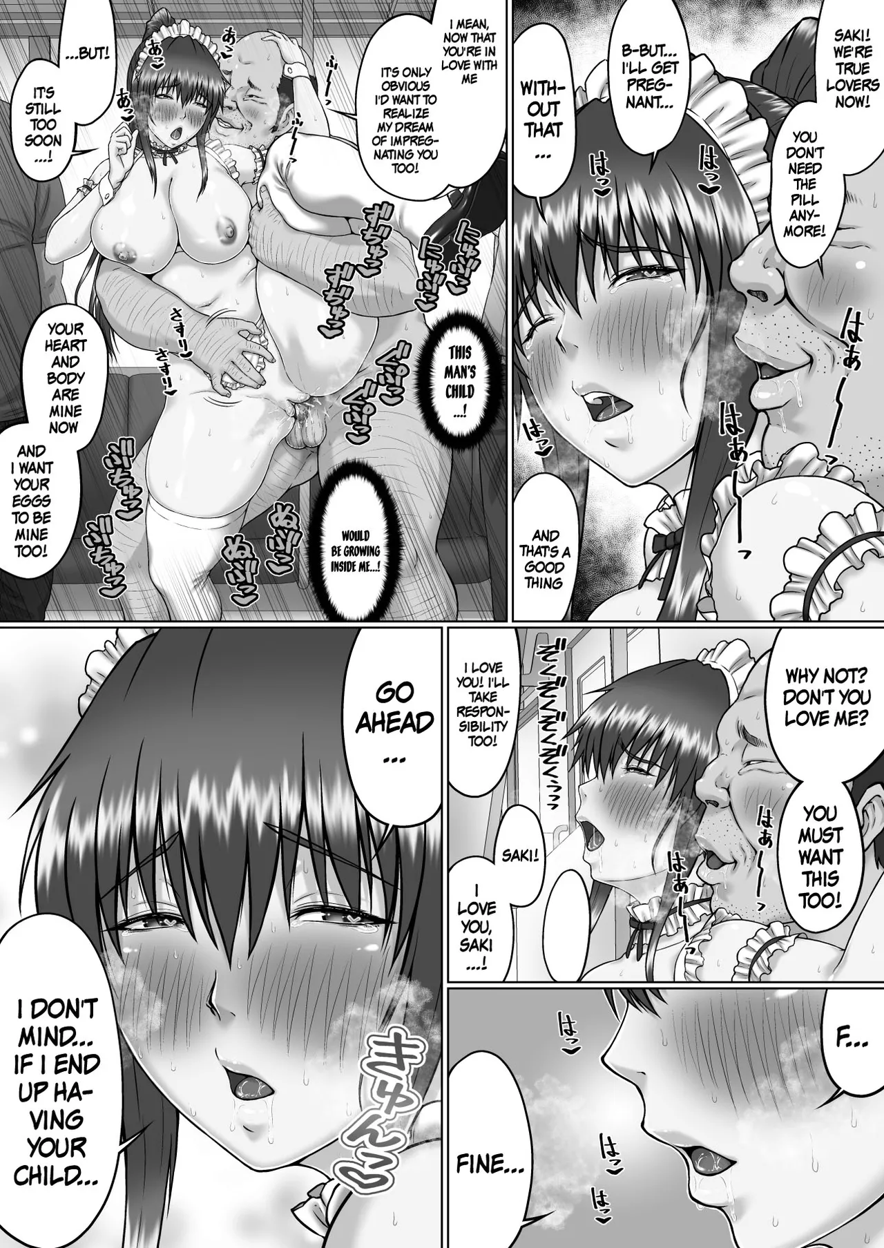 Nakadashi Oji-san ni Nerawareta Mesu wa Nigeru Koto ga Dekinai ~Senaga Saki Hen Vol. 4~ | A Woman Can't Get Away After Being Targeted By This Horny Old Man ~Senaga Saki Vol.4~ Chapter 1 - page 44