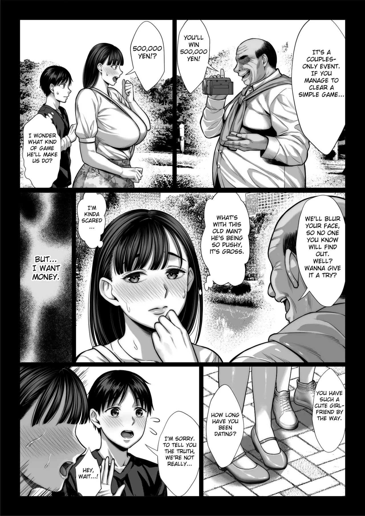 Zutto Akogare datta Dokyuusei no Mama to Yareta Hanashi Kuronuri ver Chapter 1 - page 21