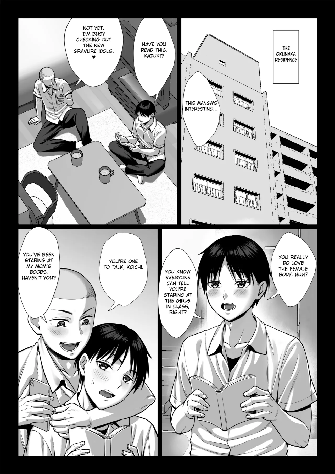Zutto Akogare datta Dokyuusei no Mama to Yareta Hanashi Kuronuri ver Chapter 1 - page 6
