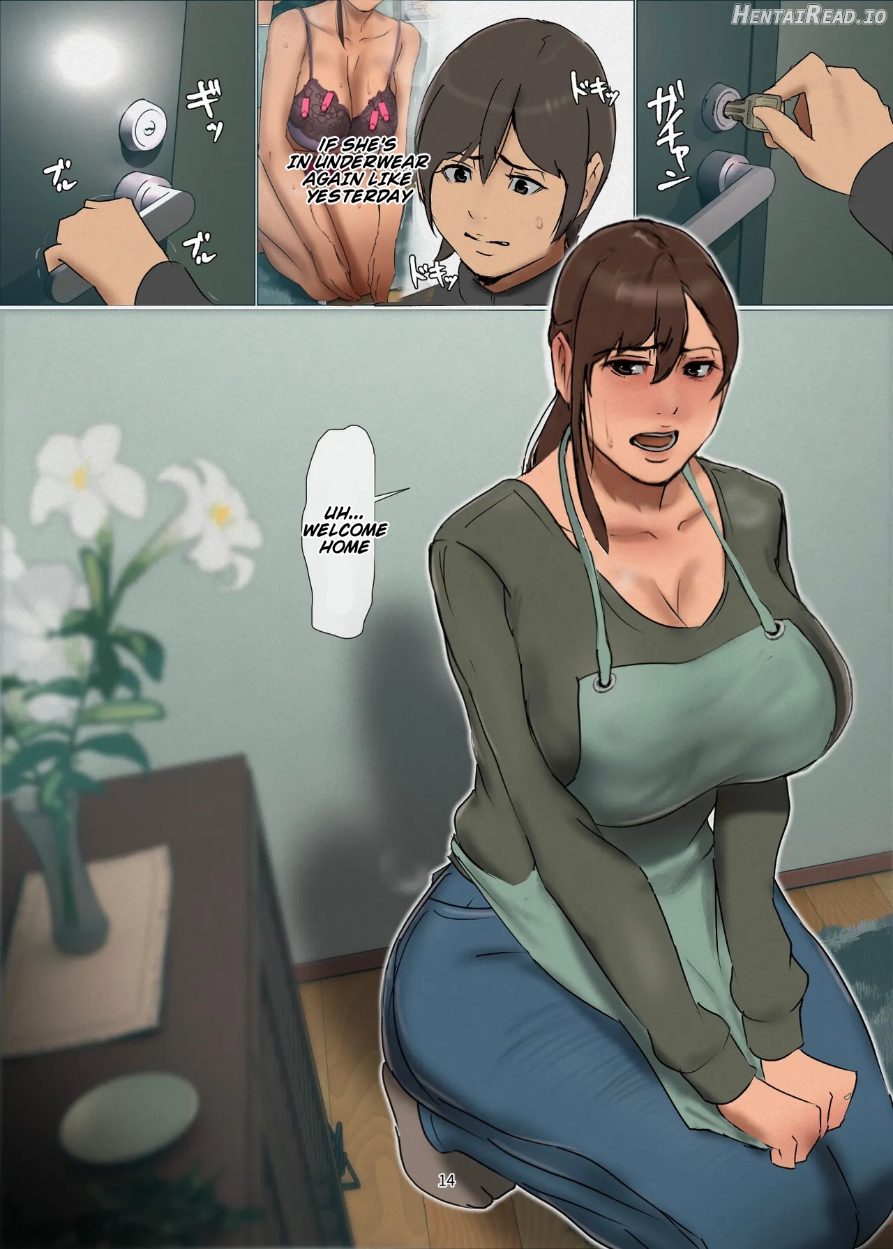 Ikenie no Haha 4 Chapter 1 - page 14