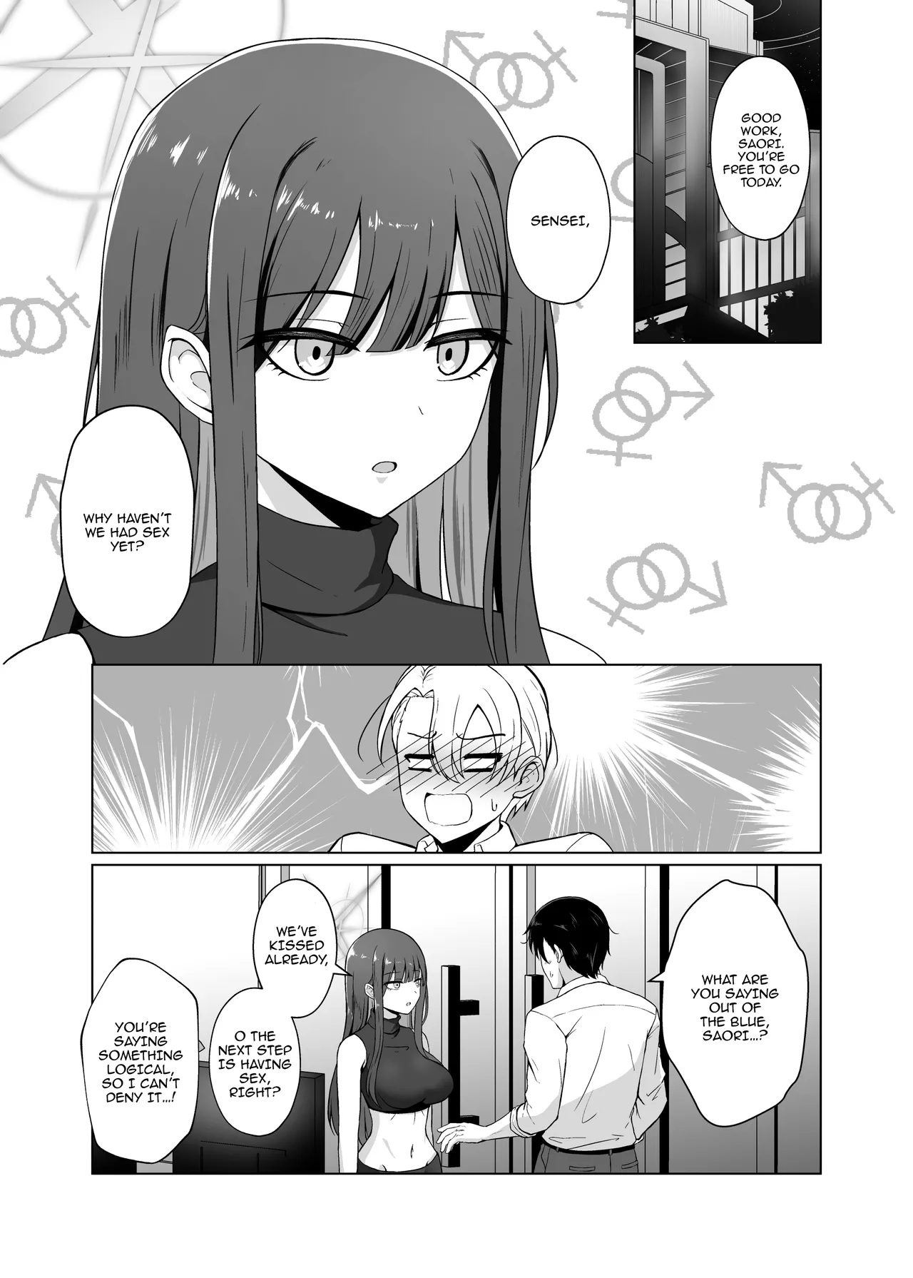 Saori ga "Ai" o Motometara - I / LOVE + Kore kara no Saori to Sensei Chapter 1 - page 2