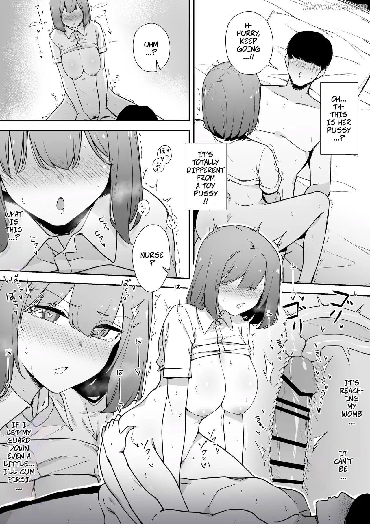 My Nurse Takes Care of My Sexual Needs With A Disgusted Look On Her Face Chapter 1 - page 11