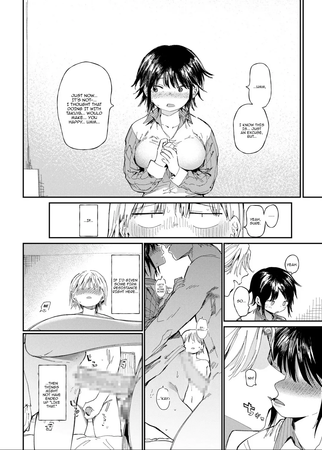 TS Shitara Tomodachi Ni Yararetashi Kanojo Mo NTRreta Hanashi chuuhen Chapter 1 - page 26