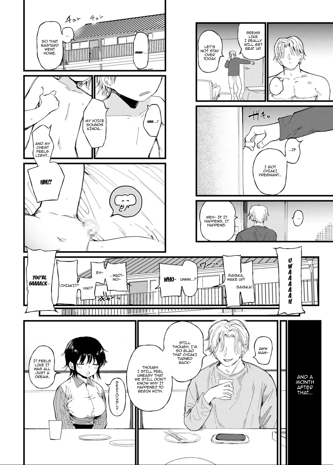TS Shitara Tomodachi Ni Yararetashi Kanojo Mo NTRreta Hanashi chuuhen Chapter 1 - page 6