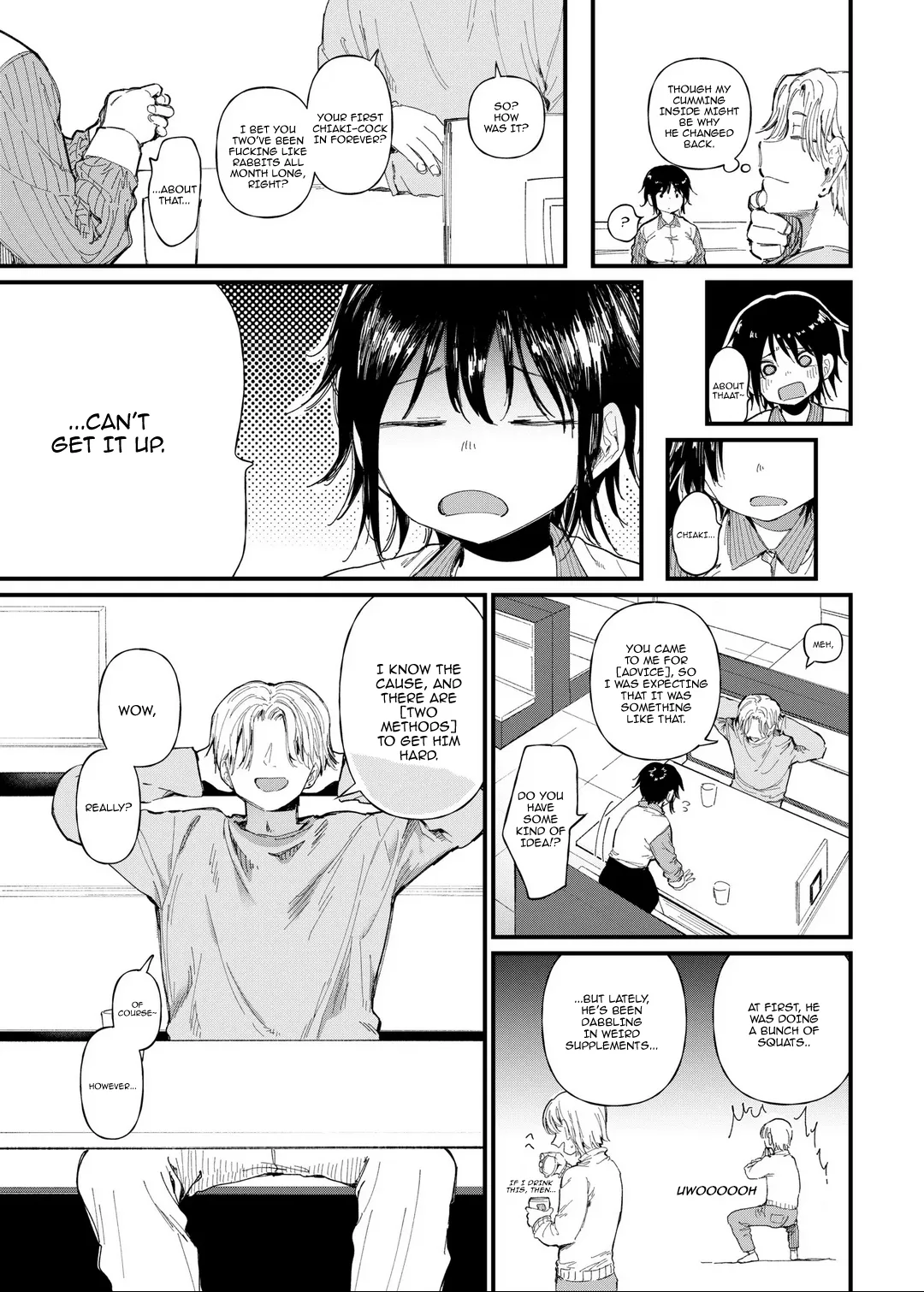 TS Shitara Tomodachi Ni Yararetashi Kanojo Mo NTRreta Hanashi chuuhen Chapter 1 - page 7