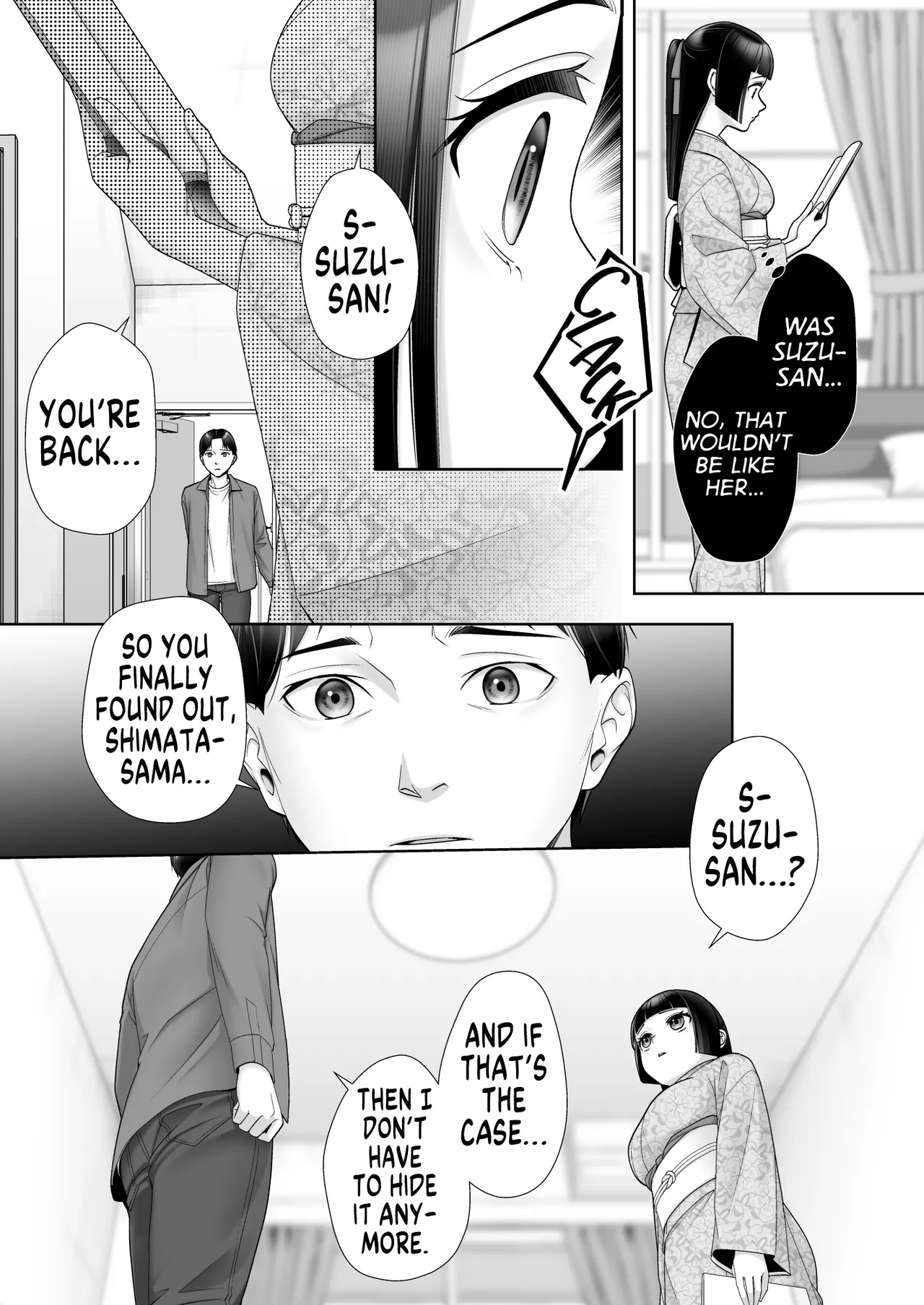 I Can't Believe this Pure, Traditionally Japanese Young Lady, whom I Switched Bodies With, has Succumbed to Male Lust Chapter 1 - page 13
