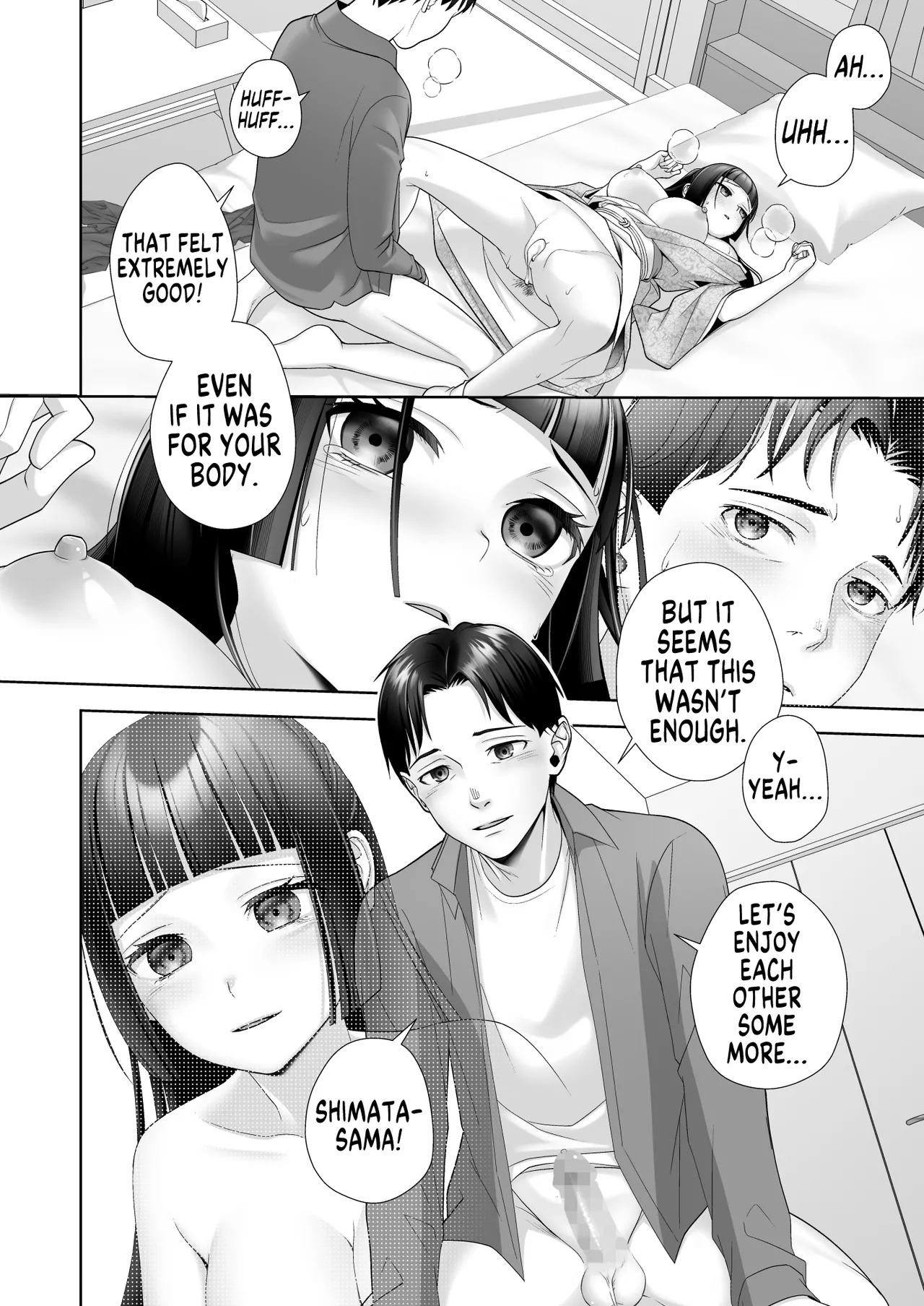 I Can't Believe this Pure, Traditionally Japanese Young Lady, whom I Switched Bodies With, has Succumbed to Male Lust Chapter 1 - page 24