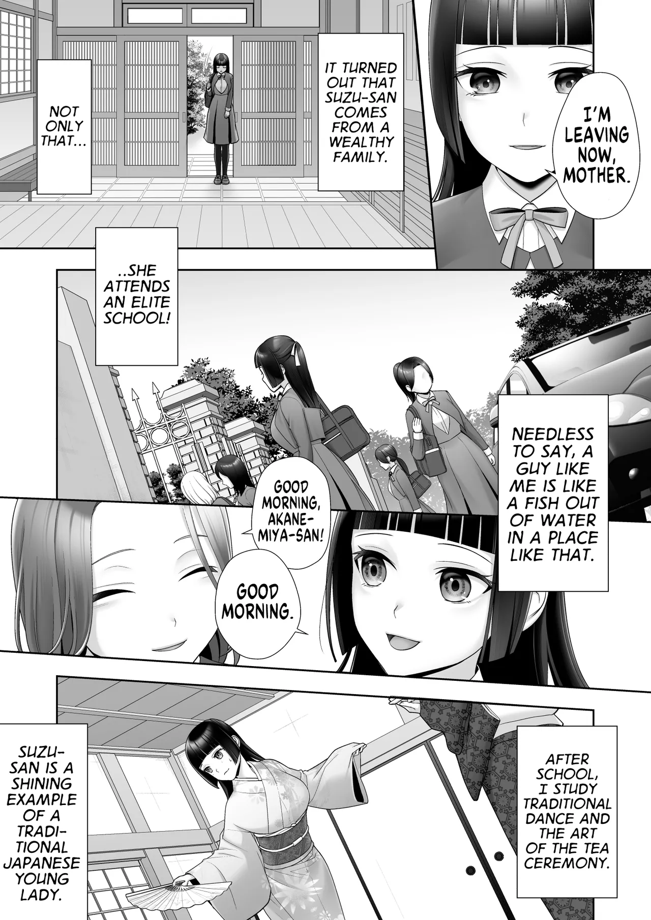 I Can't Believe this Pure, Traditionally Japanese Young Lady, whom I Switched Bodies With, has Succumbed to Male Lust Chapter 1 - page 5