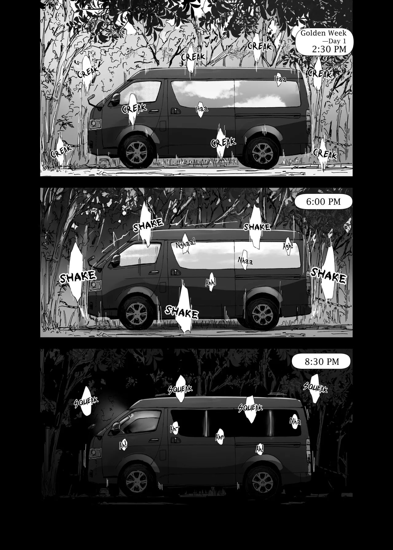 Senpai no Dekai Kuruma ga Boku no Kanojo o Nosete Hageshiku Yureru - My Girlfriend's Rocky Ride in Senpai's Big Car Chapter 1 - page 13
