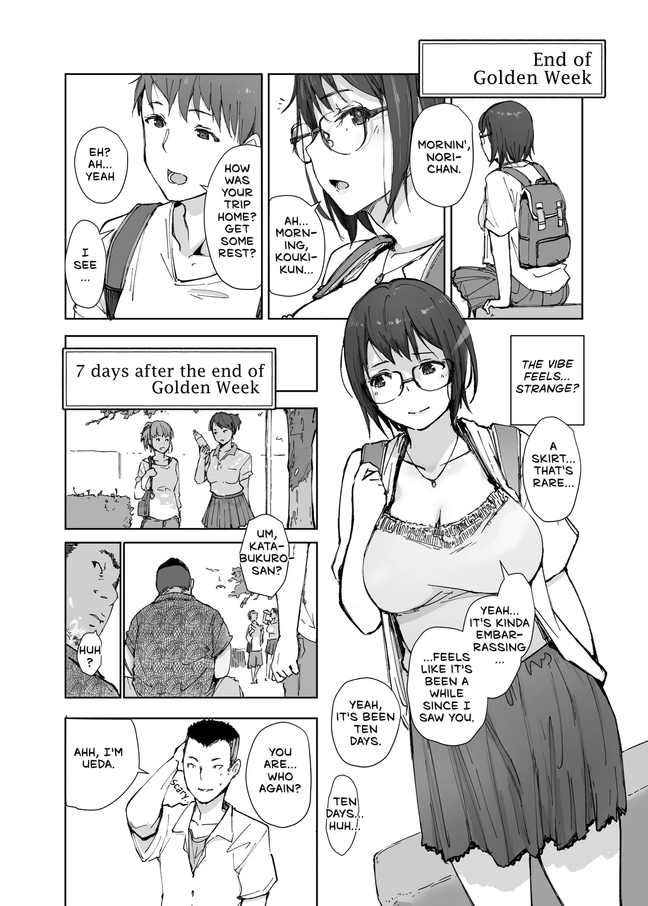 Senpai no Dekai Kuruma ga Boku no Kanojo o Nosete Hageshiku Yureru - My Girlfriend's Rocky Ride in Senpai's Big Car Chapter 1 - page 16