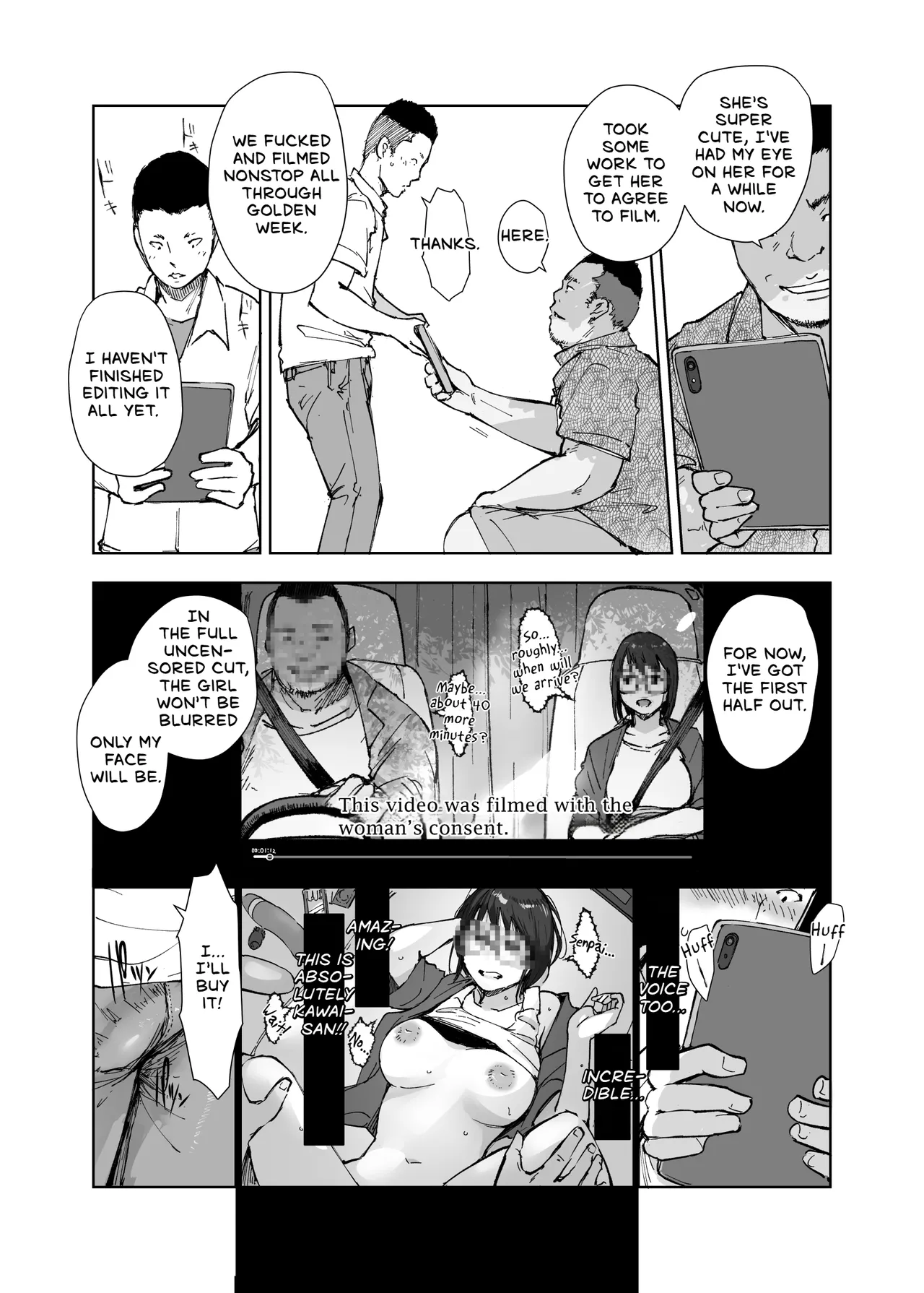 Senpai no Dekai Kuruma ga Boku no Kanojo o Nosete Hageshiku Yureru - My Girlfriend's Rocky Ride in Senpai's Big Car Chapter 1 - page 18
