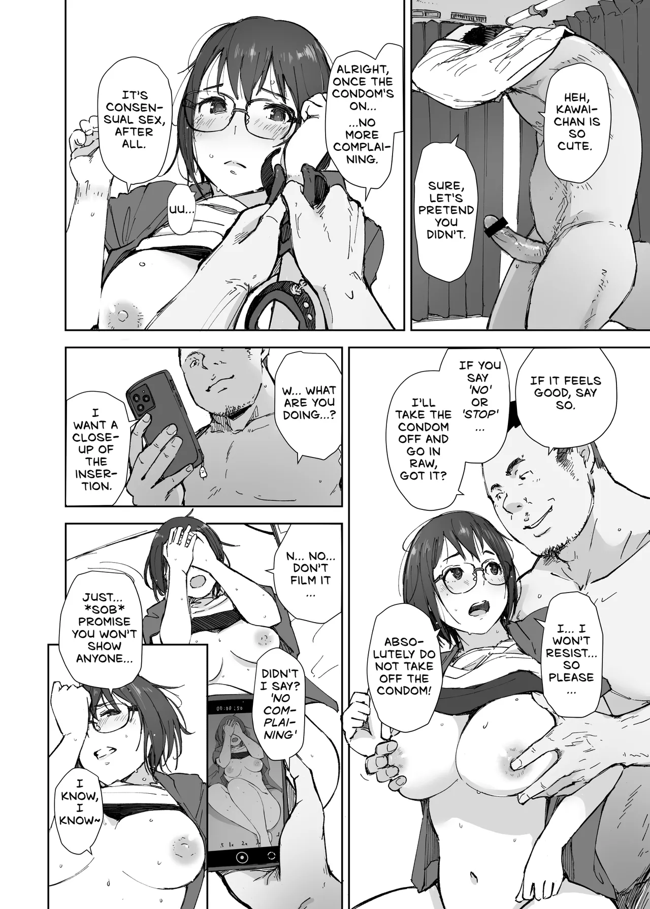 Senpai no Dekai Kuruma ga Boku no Kanojo o Nosete Hageshiku Yureru - My Girlfriend's Rocky Ride in Senpai's Big Car Chapter 1 - page 25