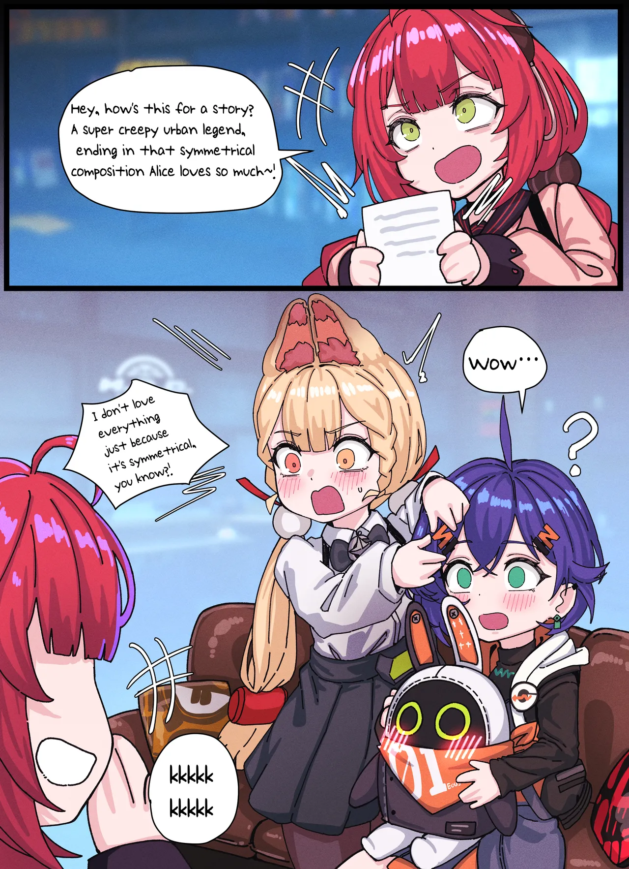 Yuzuha & Alice Chapter 1 - page 19