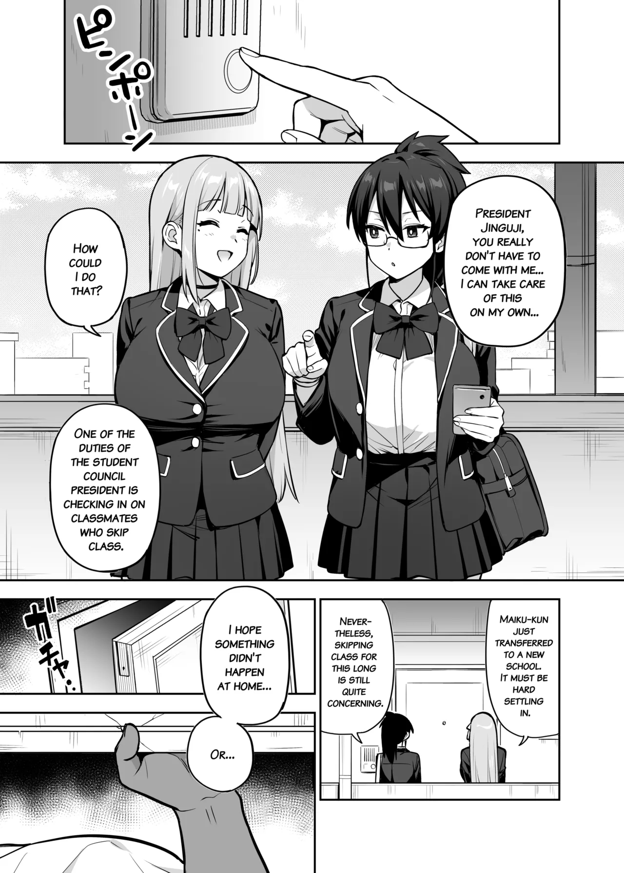 Seitokai no Joshi-tachi ga Kyonyuu Sugiru Ken Chapter 1 - page 36