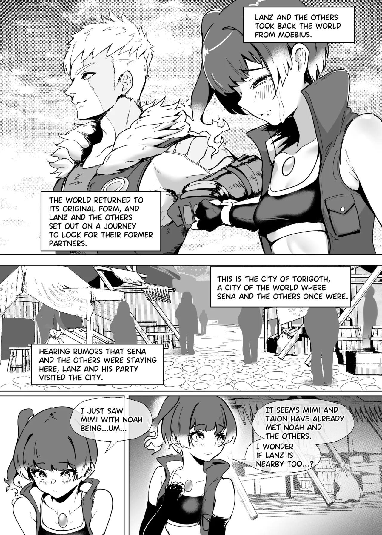 Lanz X Sena Voltage of Two Chapter 1 - page 2