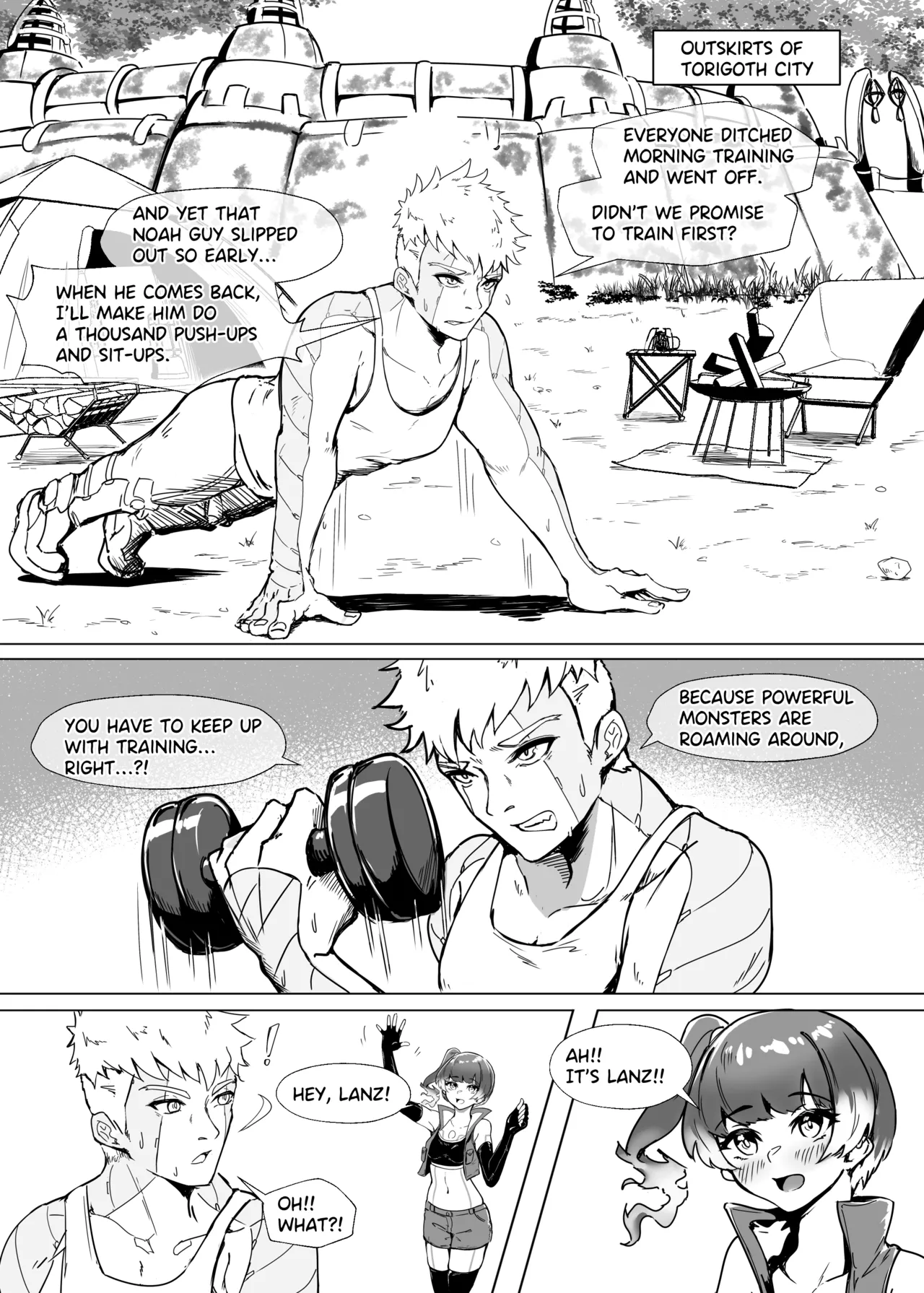 Lanz X Sena Voltage of Two Chapter 1 - page 4