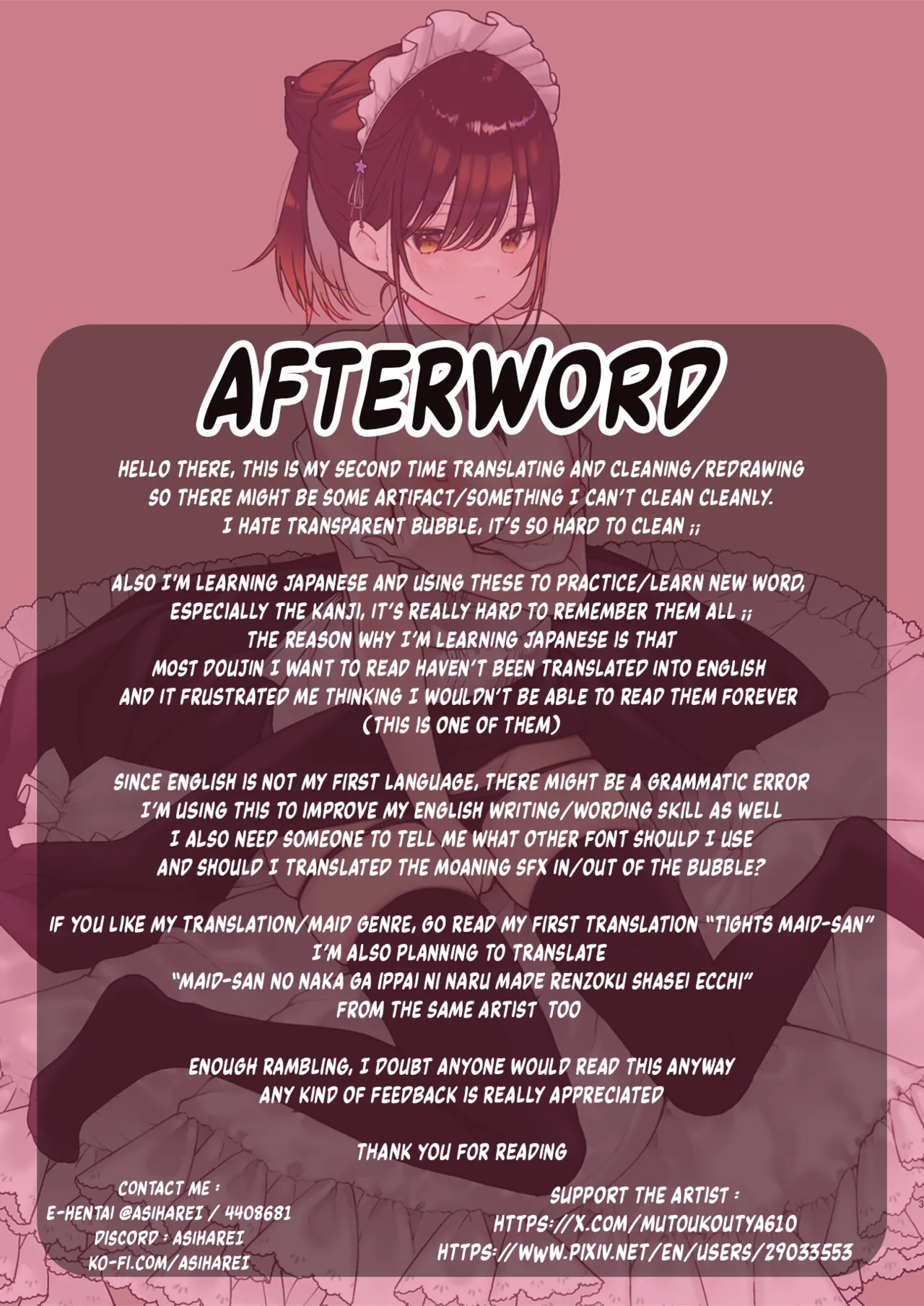 Jitome Maid-san to Love Love Ecchi Chapter 1 - page 26