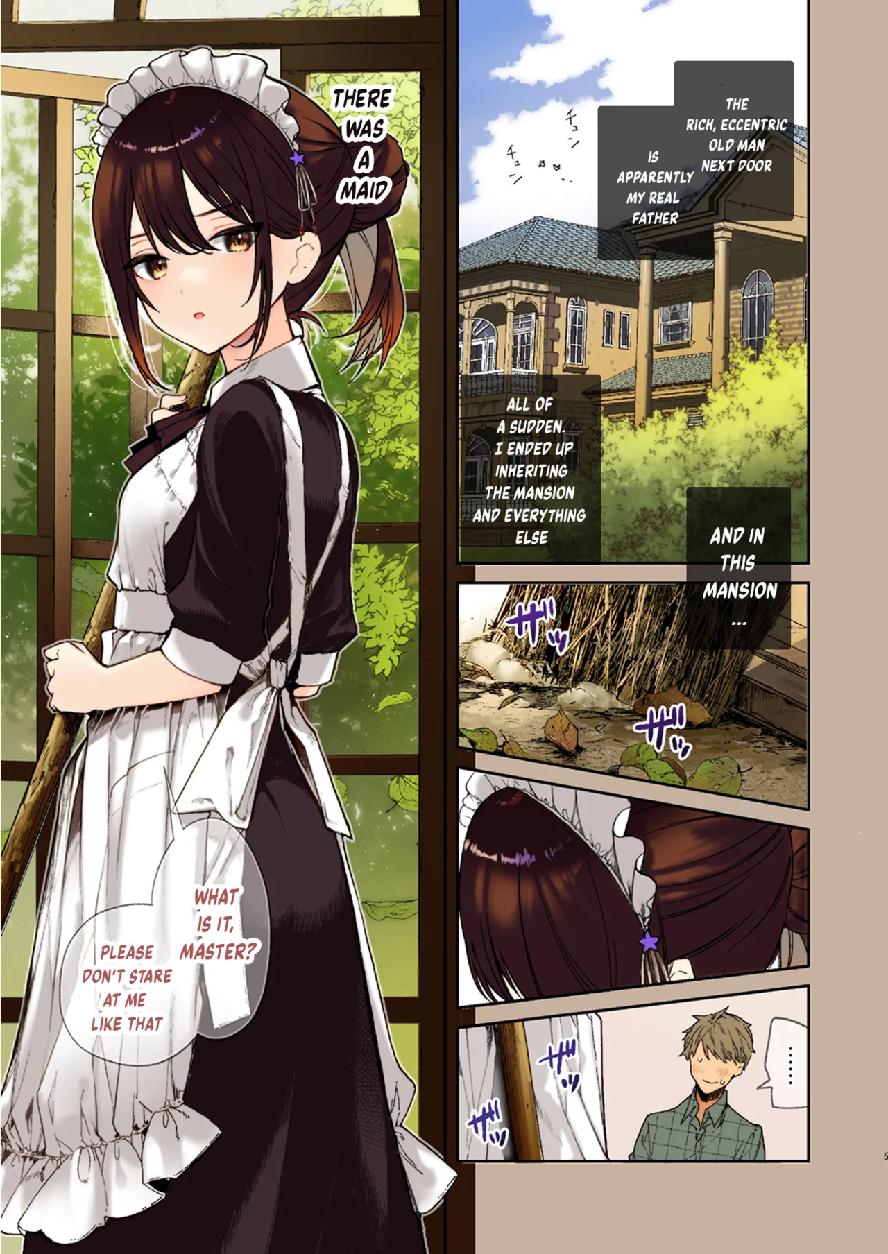 Jitome Maid-san to Love Love Ecchi Chapter 1 - page 4