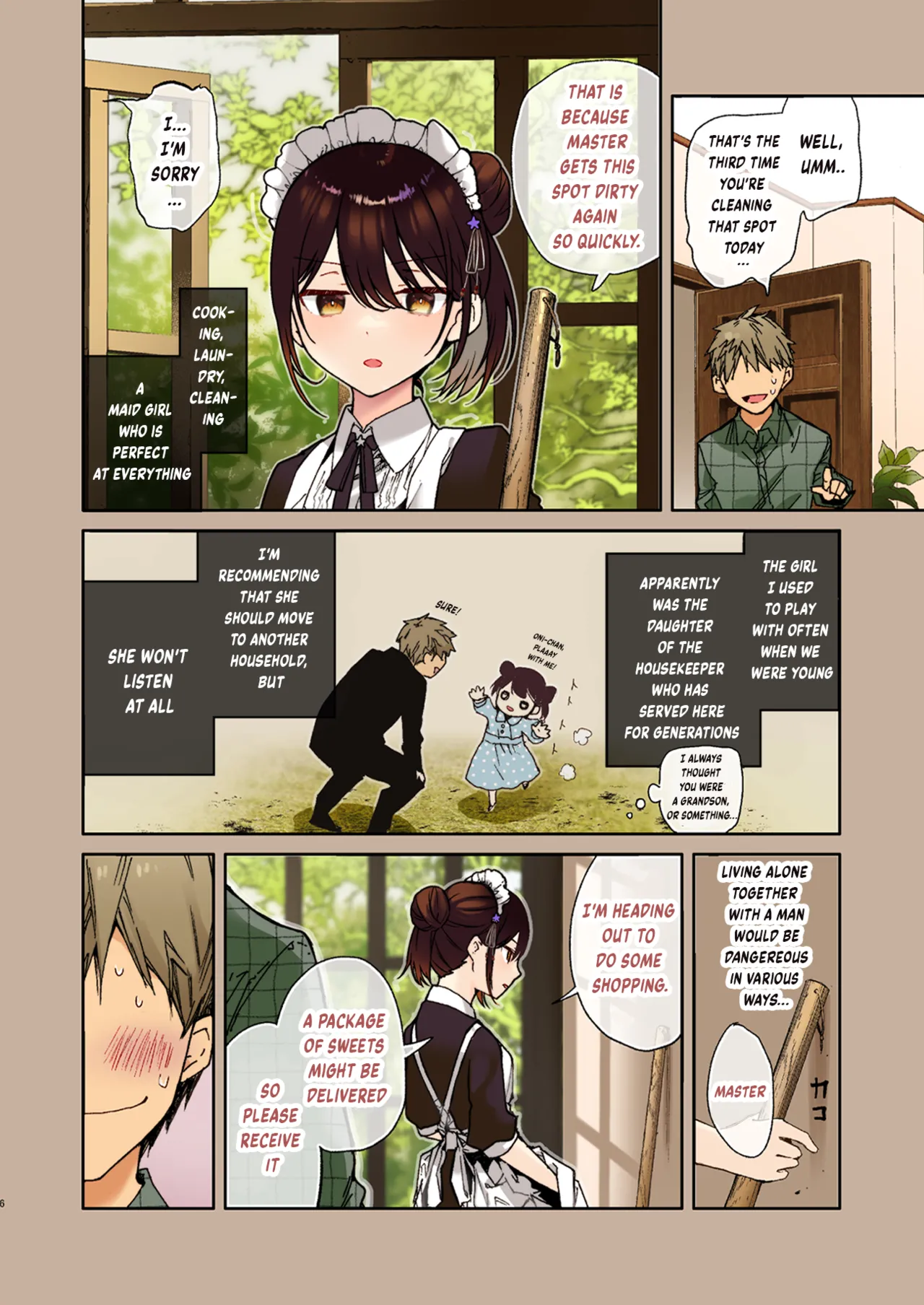 Jitome Maid-san to Love Love Ecchi Chapter 1 - page 5