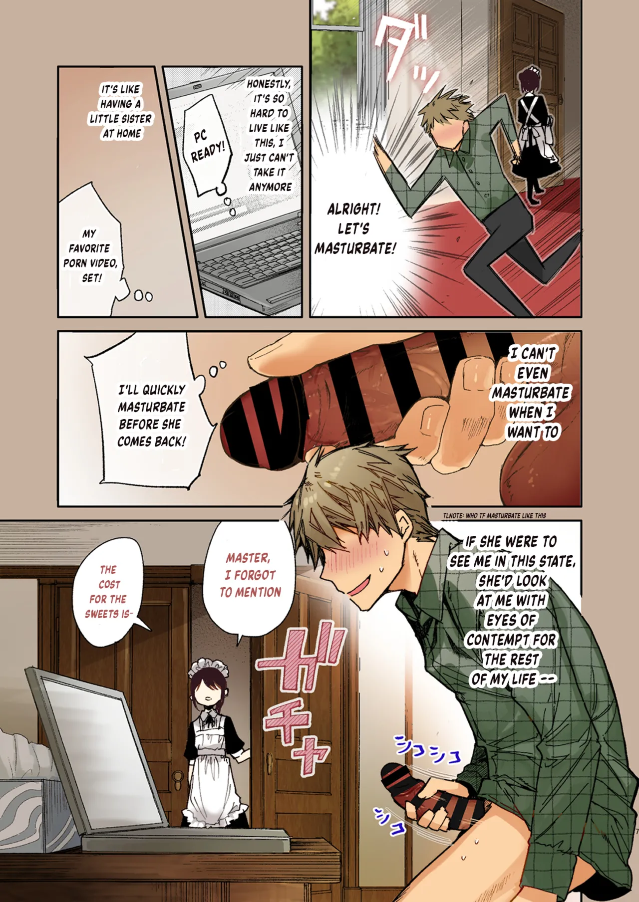 Jitome Maid-san to Love Love Ecchi Chapter 1 - page 6