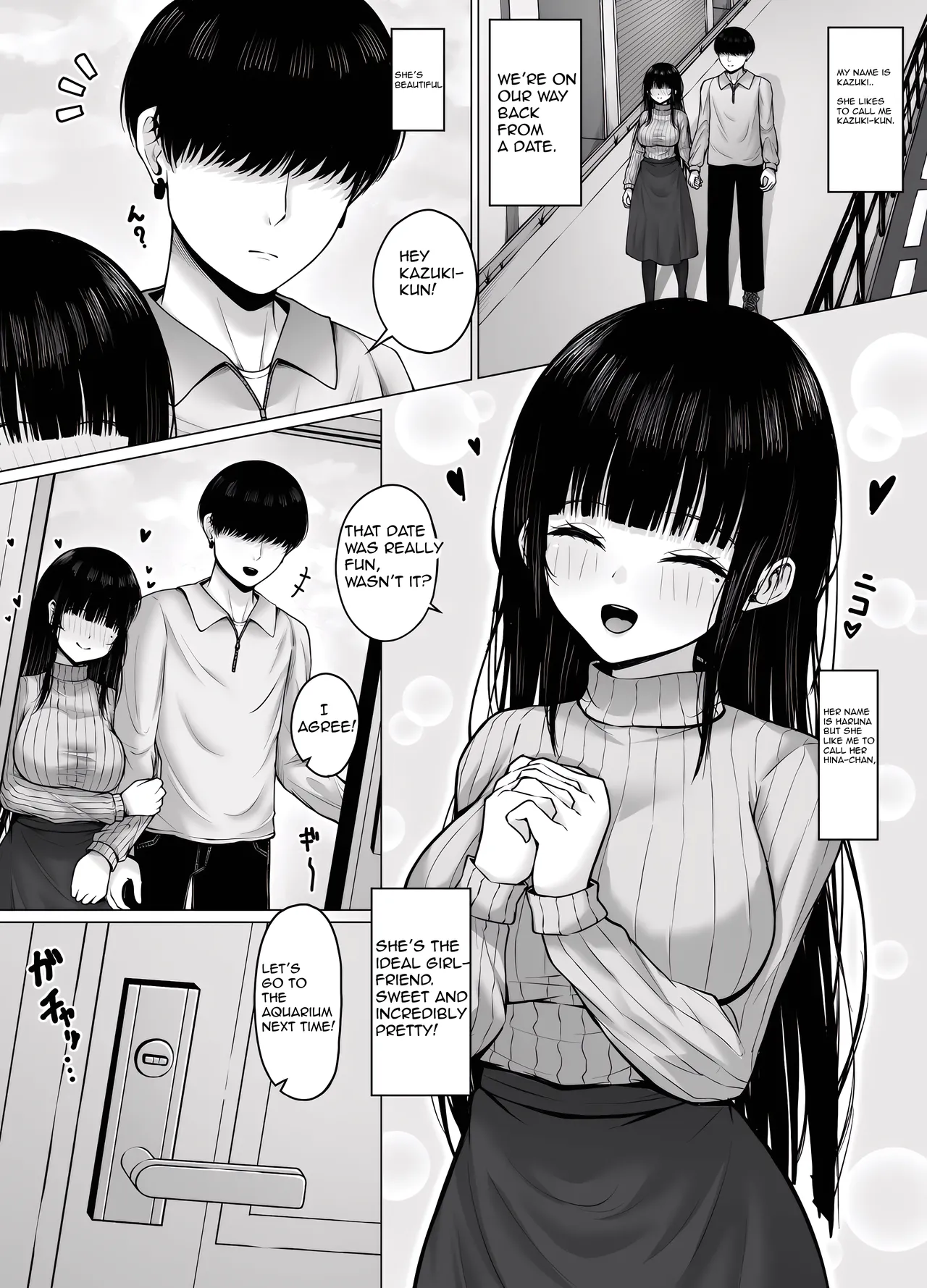 Hiru wa Seisokei, Yoru wa Nikushokukei Kanojo Chapter 1 - page 3