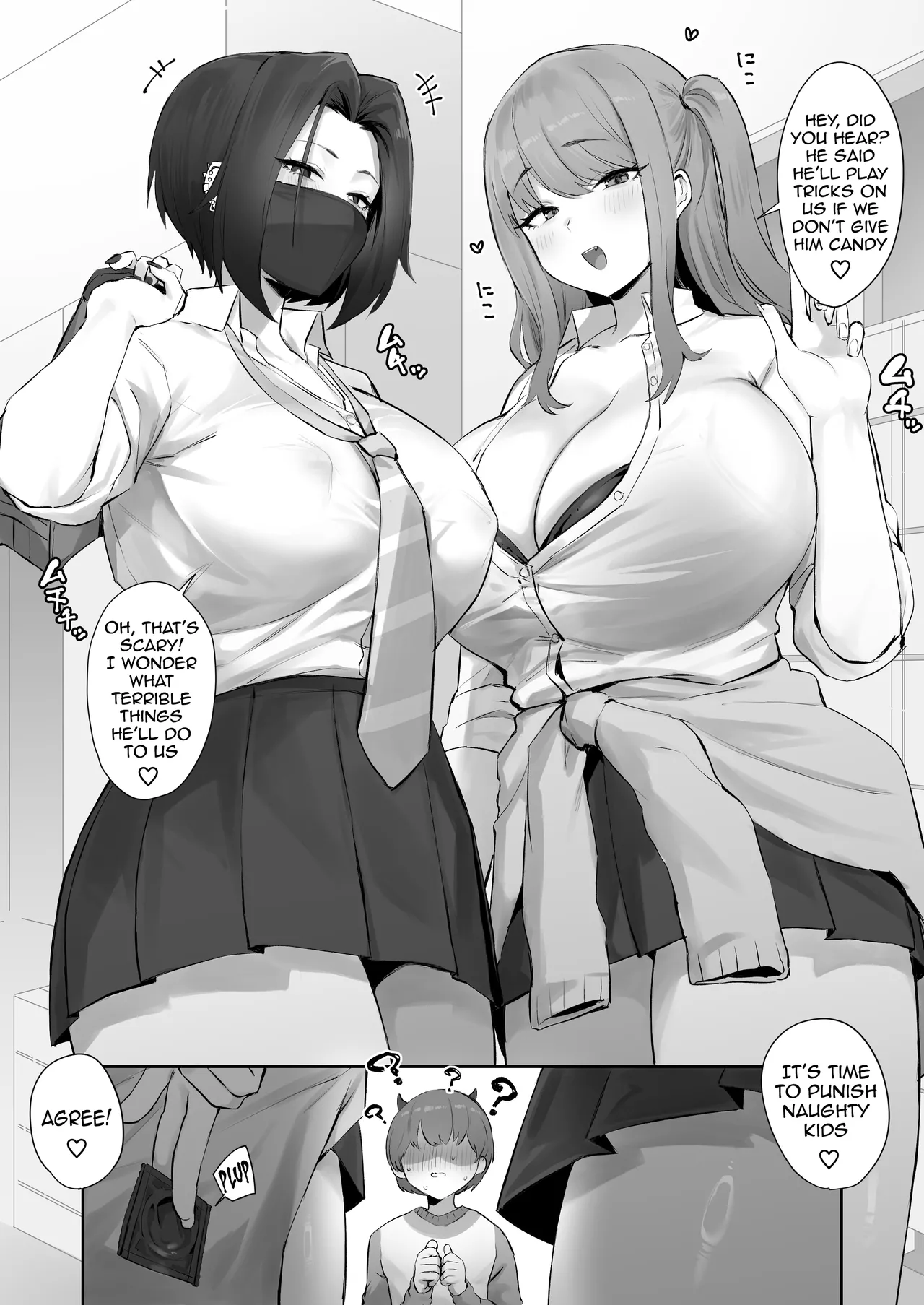 Oshioki Halloween Chapter 1 - page 1