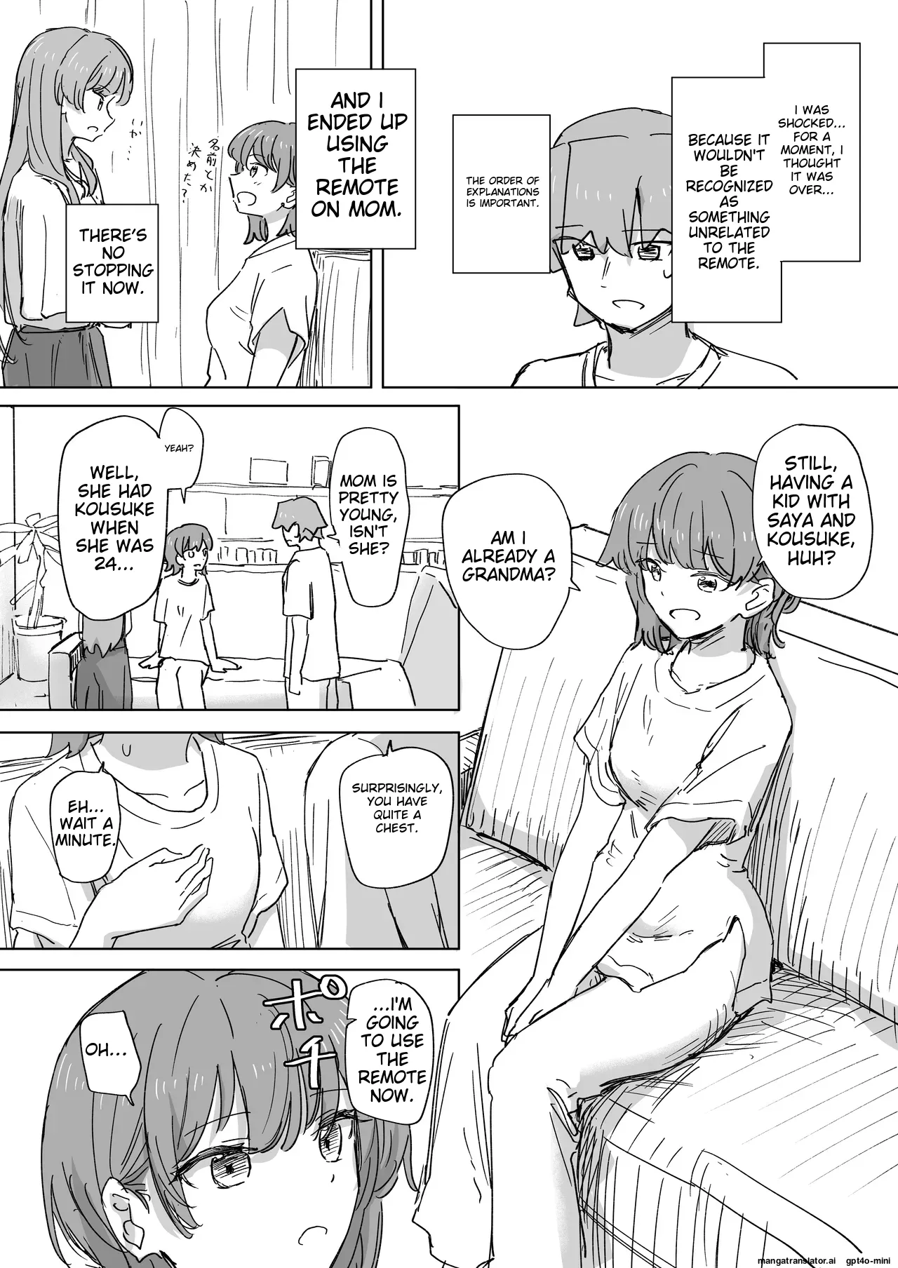 Human Manipulating Remote Control 3 Chapter 1 - page 20