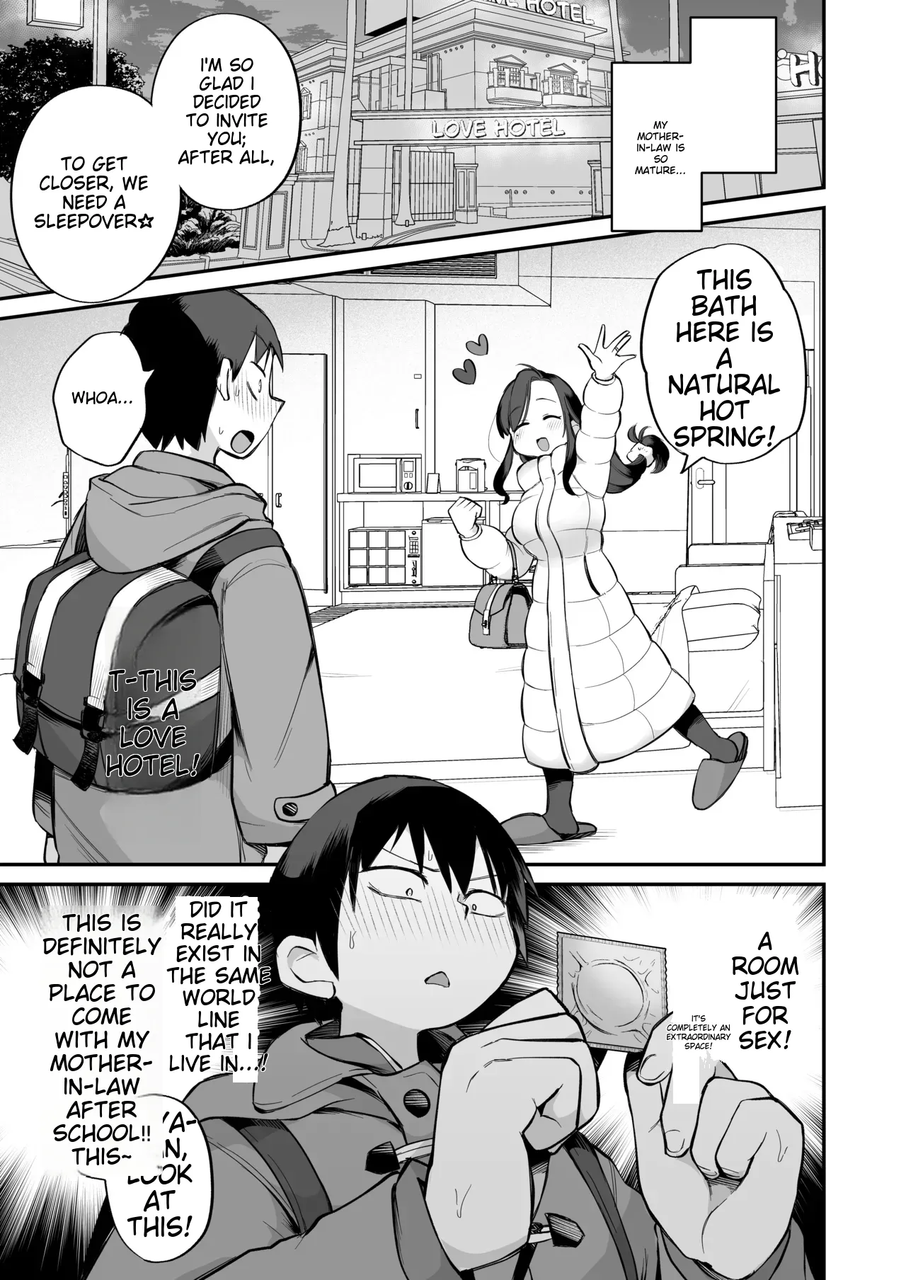 Guigui Kuru Gibo to AV Kanshou ~Love Hotel Hen~ MTL Chapter 1 - page 8