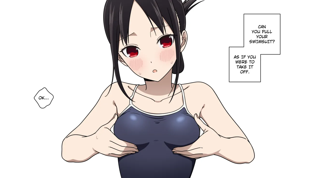 Shinomiya Kaguya's Swimsuit Photo Shoot - Part 1 Chapter 1 - page 14