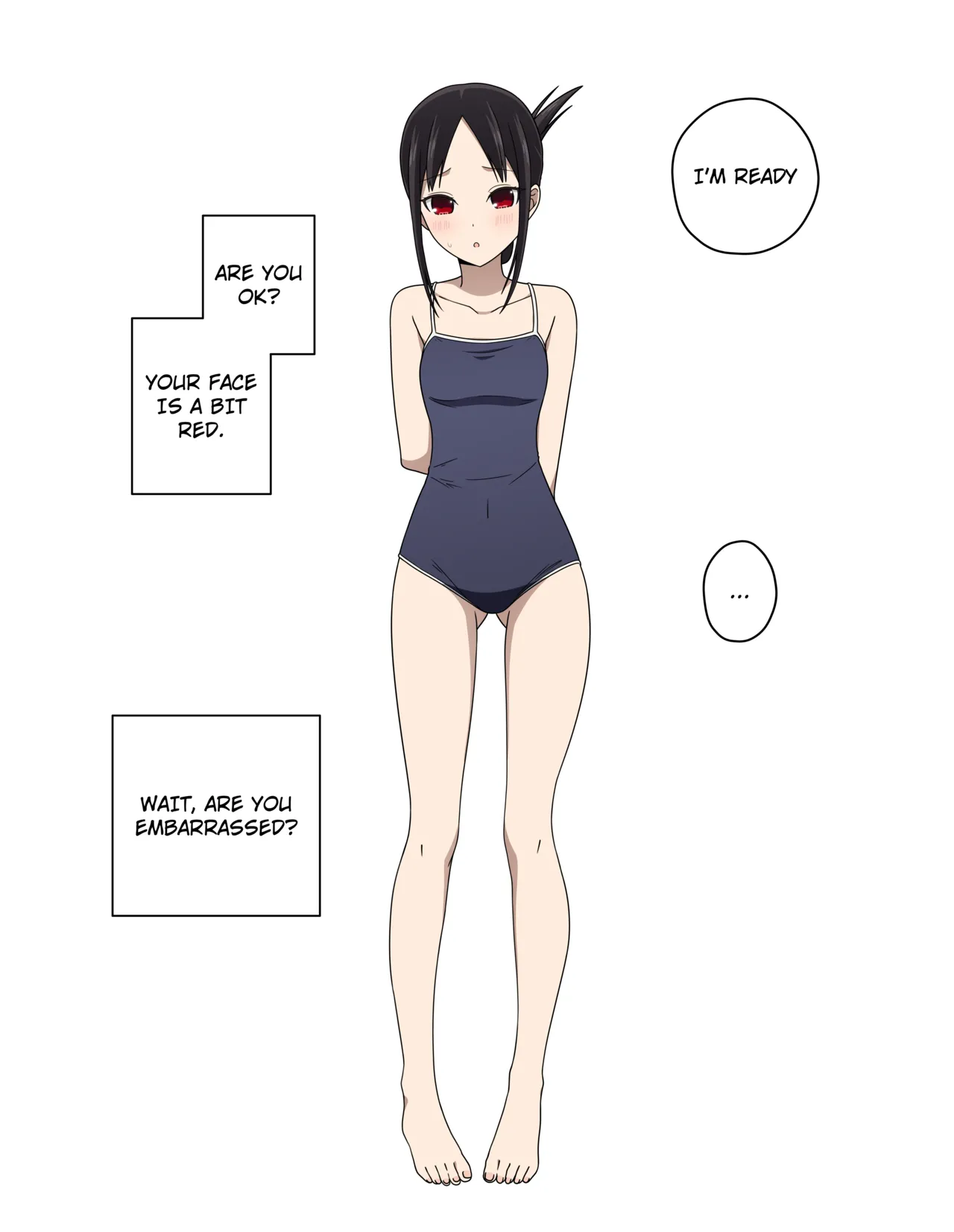 Shinomiya Kaguya's Swimsuit Photo Shoot - Part 1 Chapter 1 - page 5