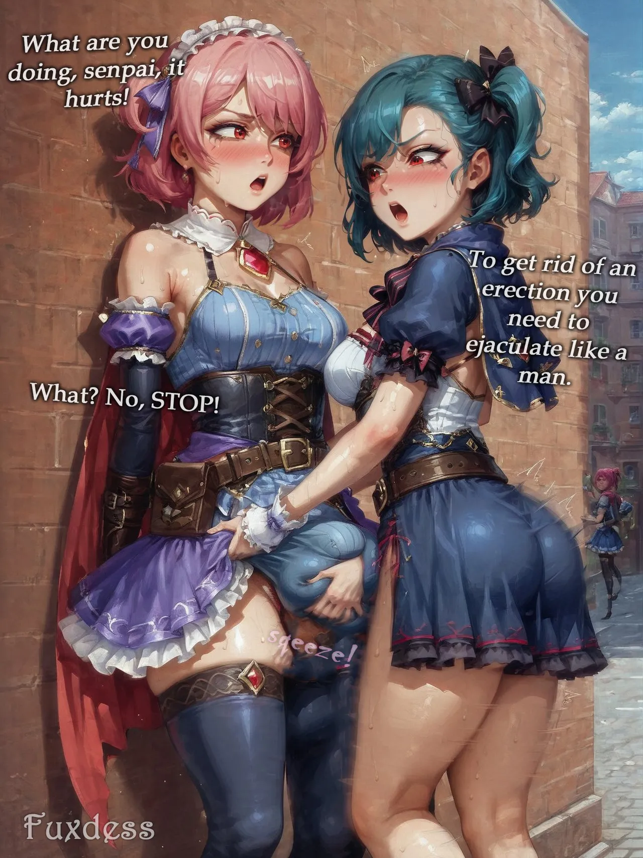 Potion show worker accidentally becomes a horribly sexy futanari monster! By Fuxdess, Part 2 Chapter 1 - page 15