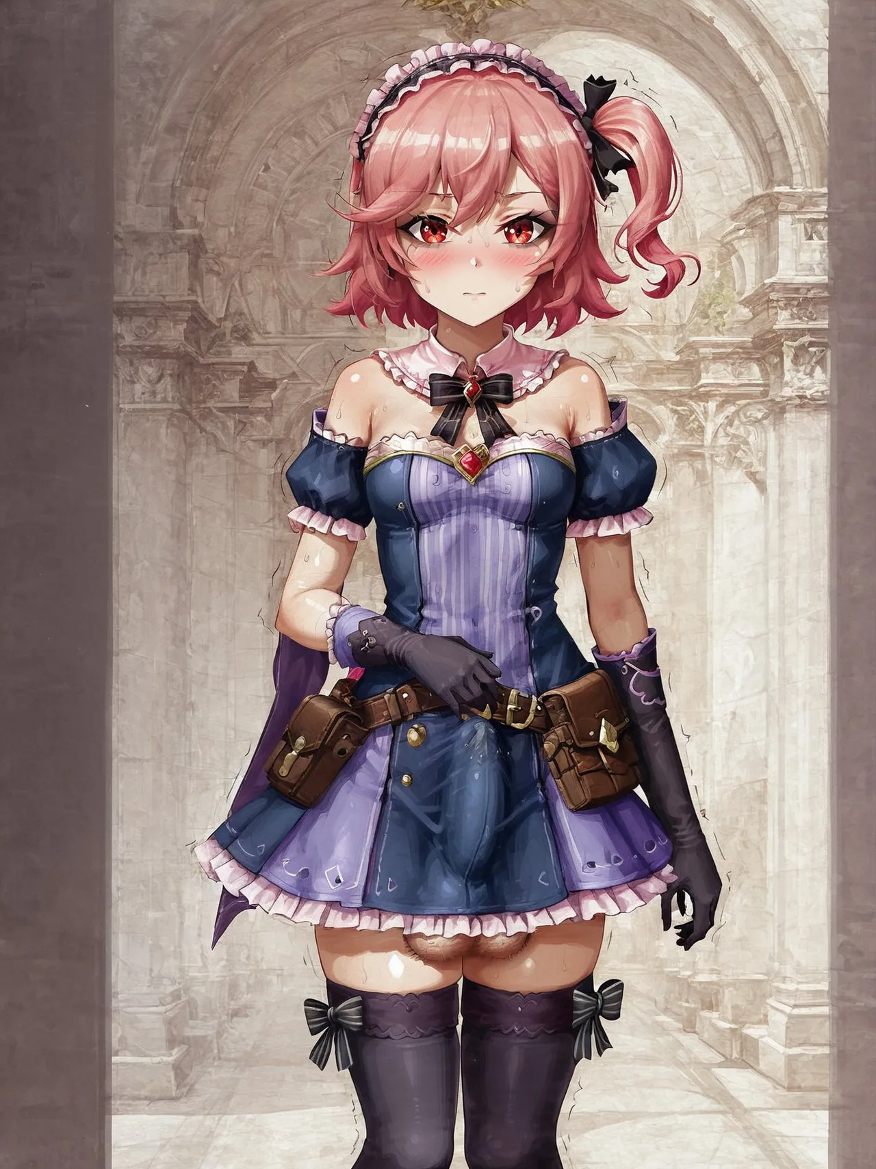 Potion show worker accidentally becomes a horribly sexy futanari monster! By Fuxdess, Part 2 Chapter 1 - page 3